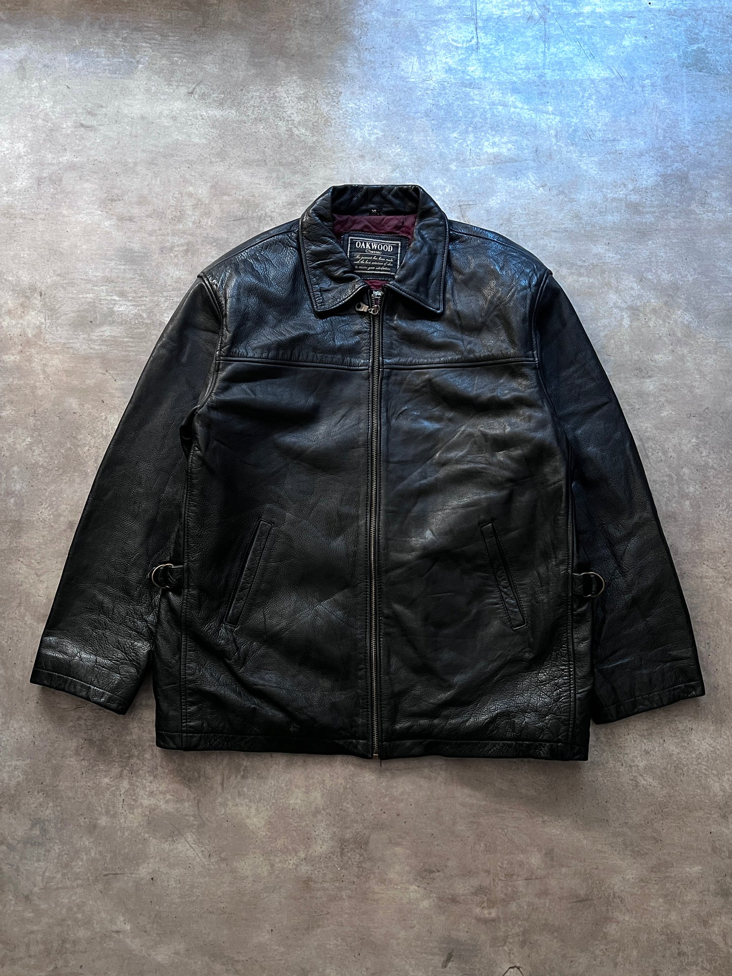 HUNTER LEATHER JACKET (XL)