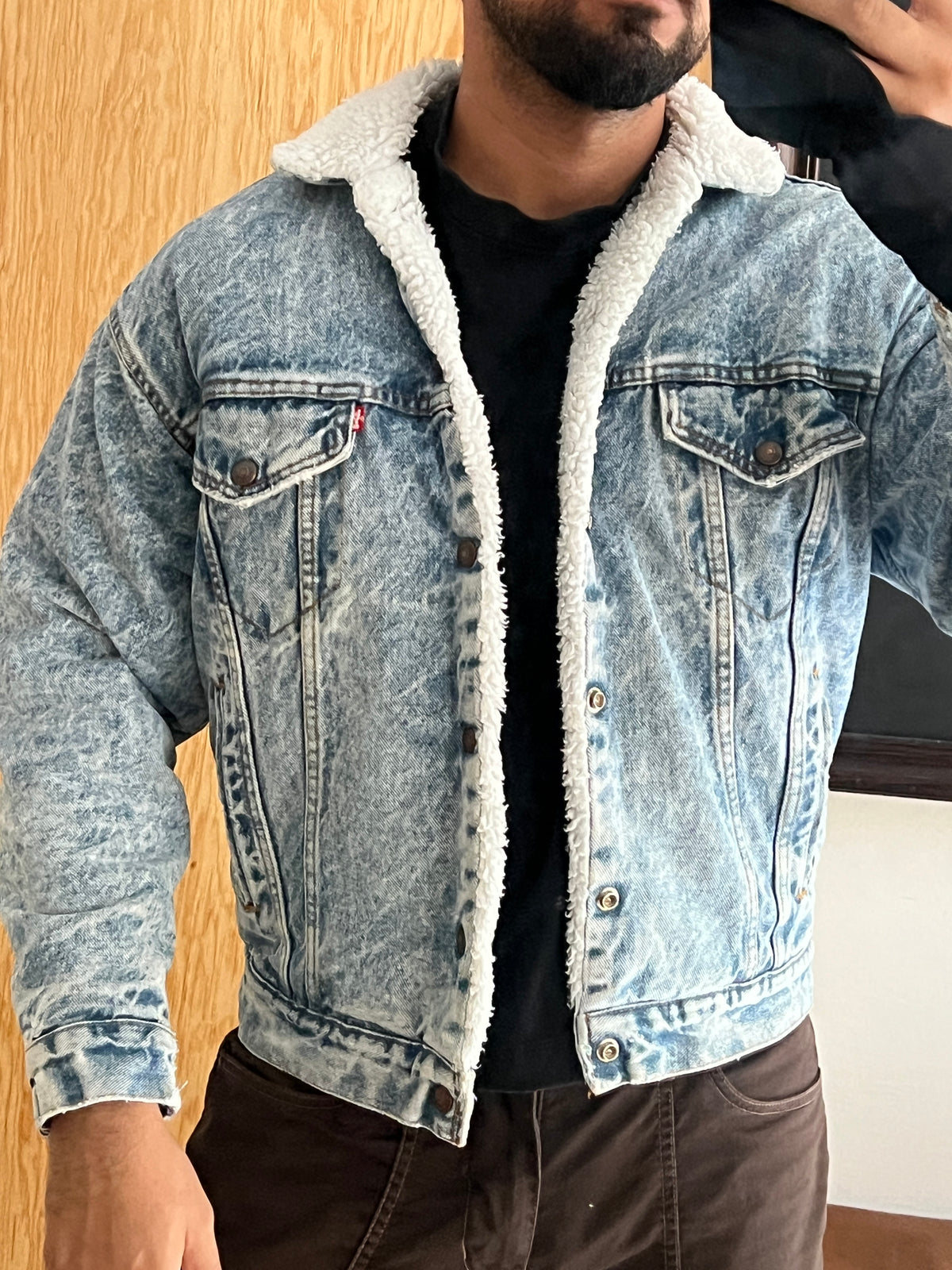Trucker Sherpa Jacket Levi’s Blue (S)