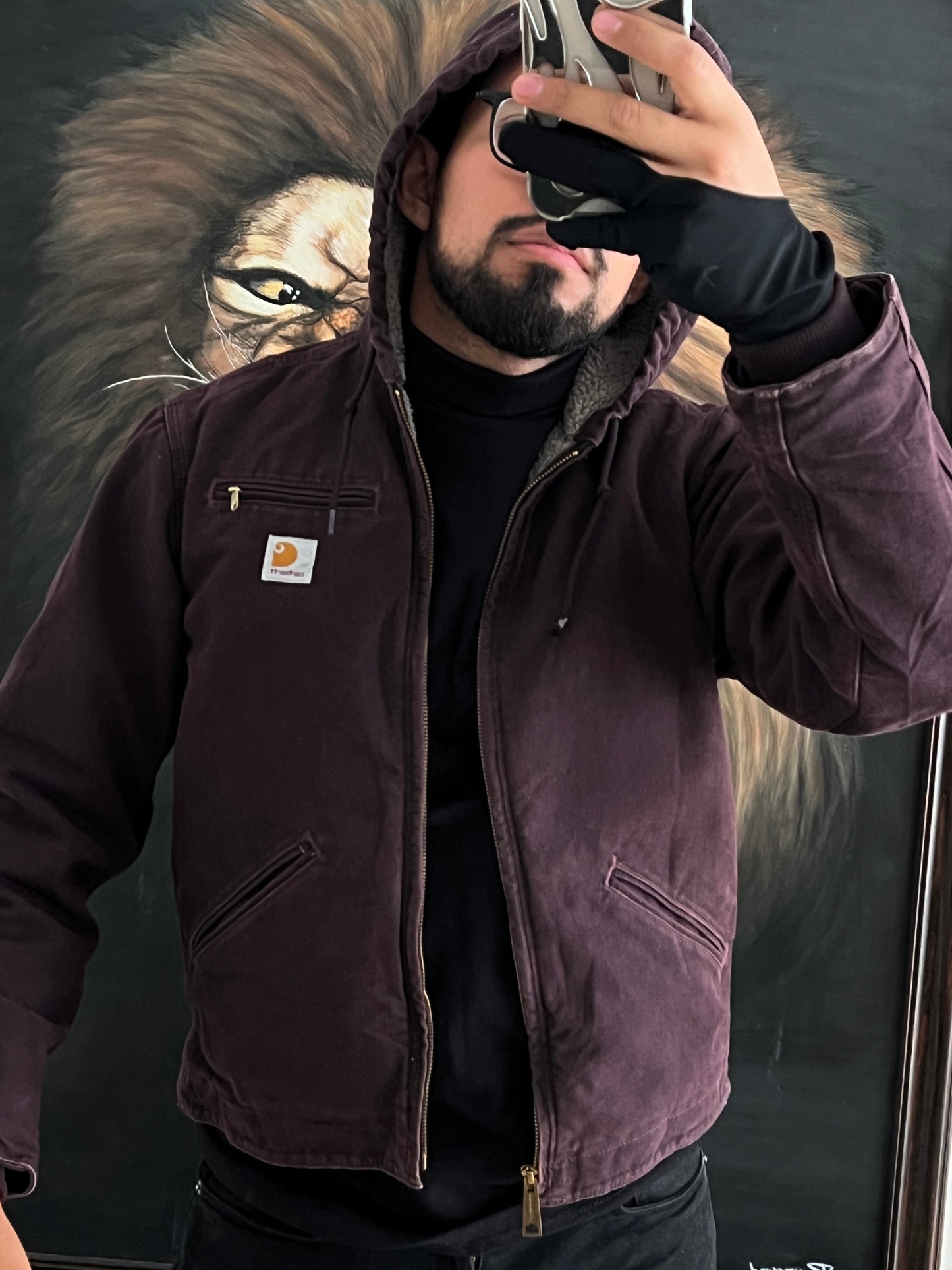 Carhartt sherpa vintage (S)
