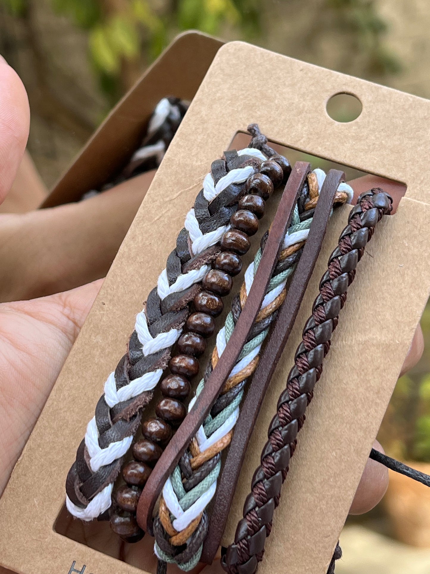 Set of 4 bracelets! hand made