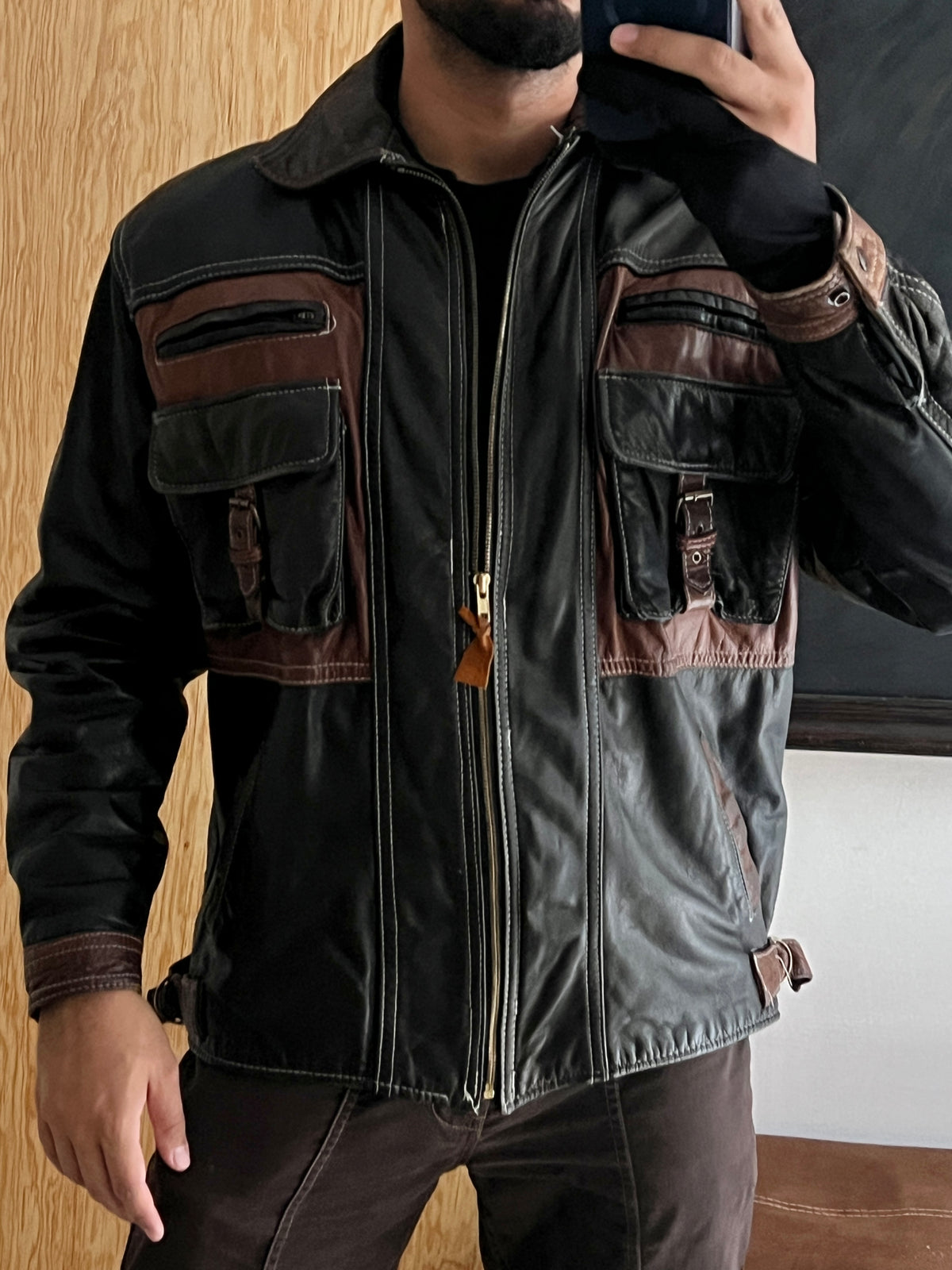 Hunter Leather Jacket (M)