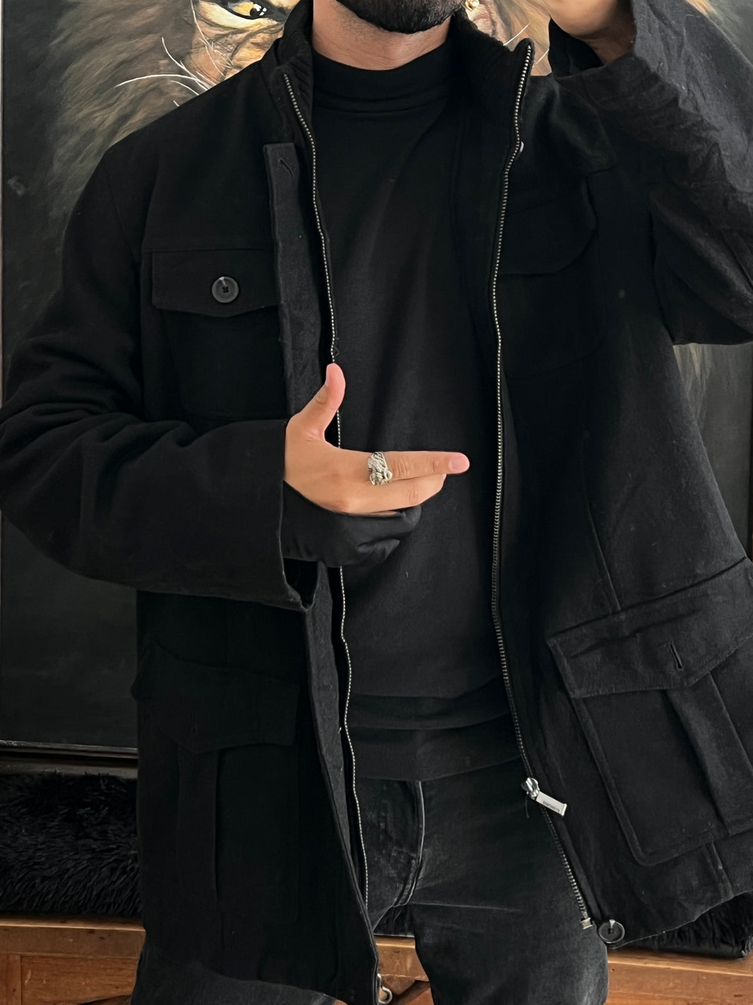 Abrigo de Lana (XL)