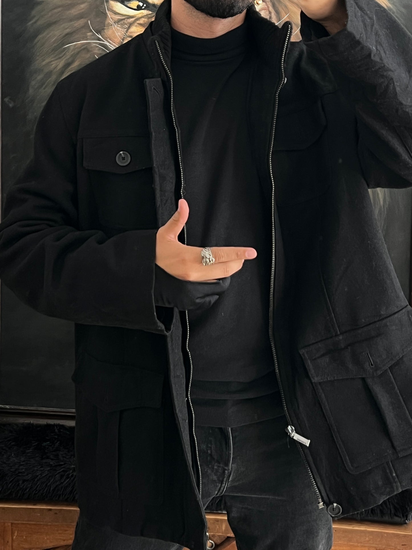 Abrigo de Lana (XL)