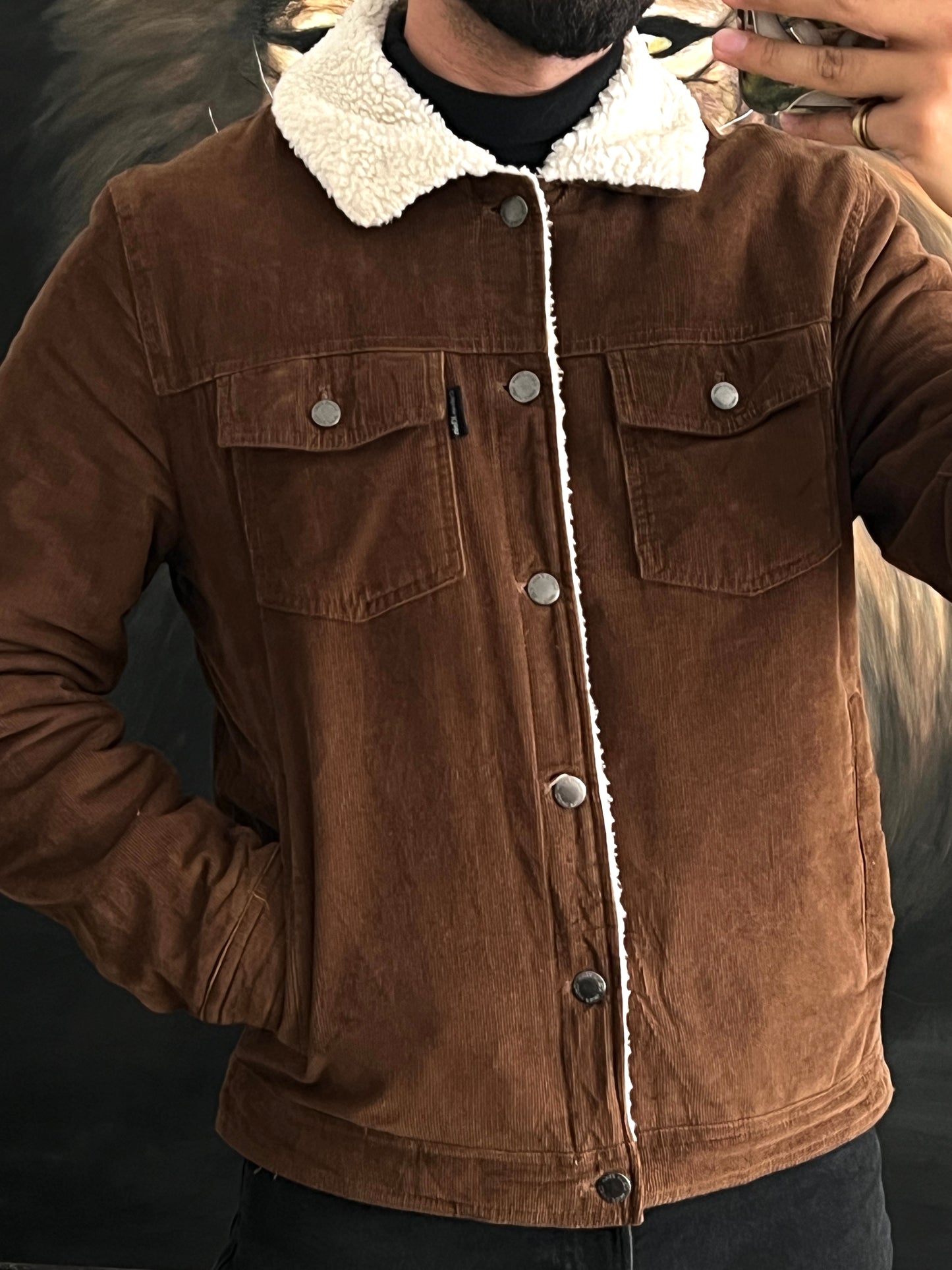 Sherpa jacket Calvin Klein (M)
