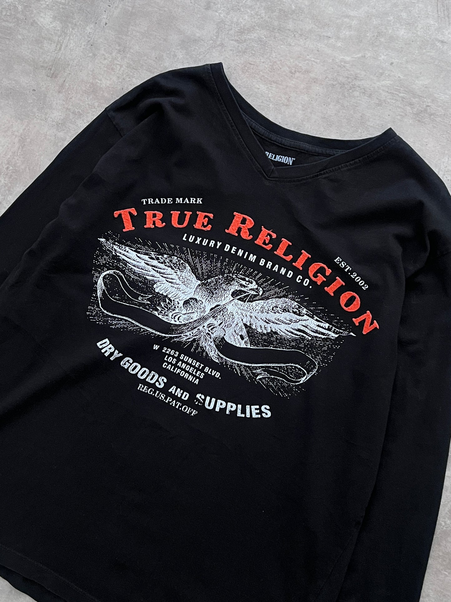 TRUE RELIGION EAGLE LONGSLEEVE (S)