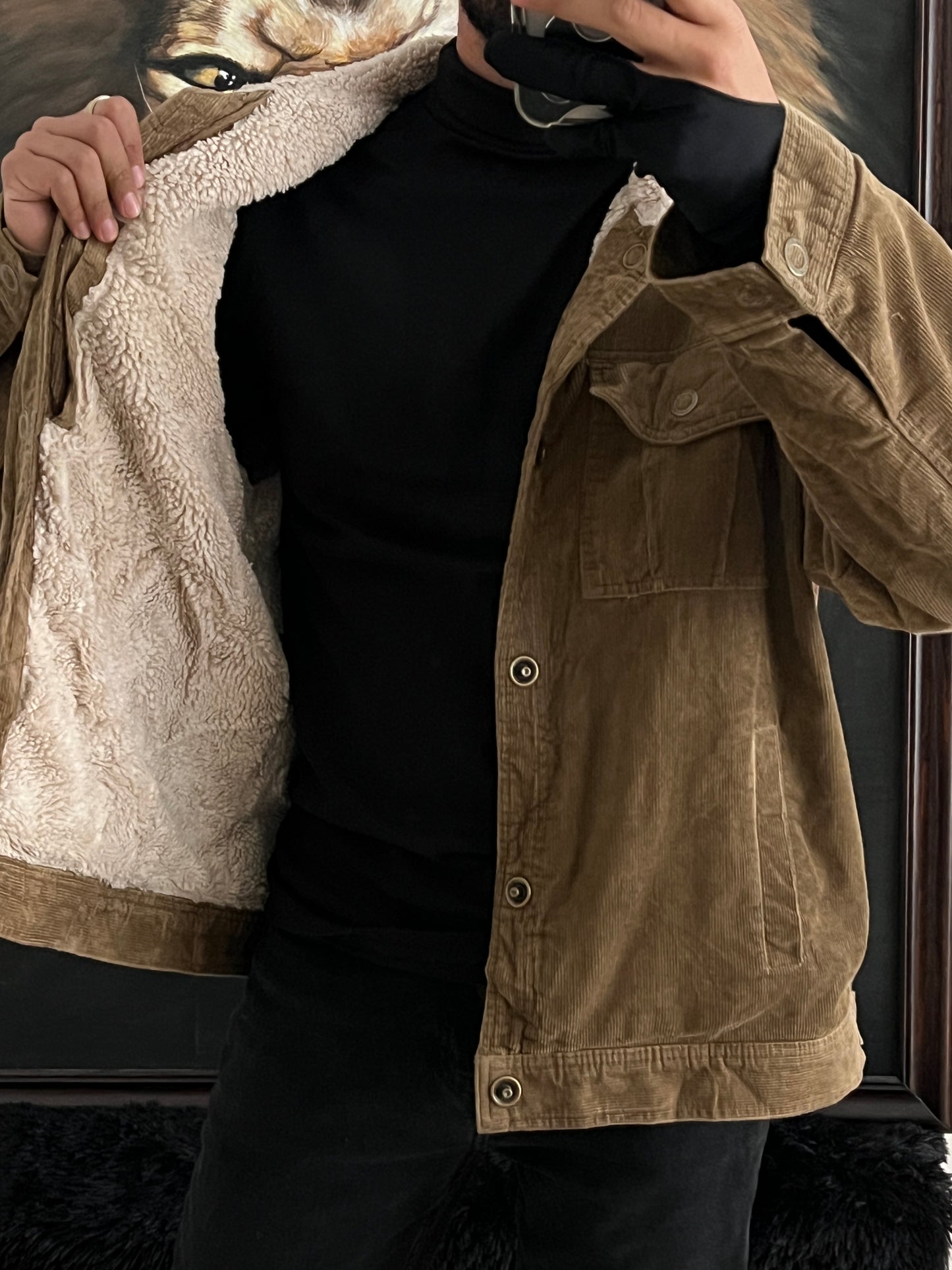 Work jacket sherpa (XL)