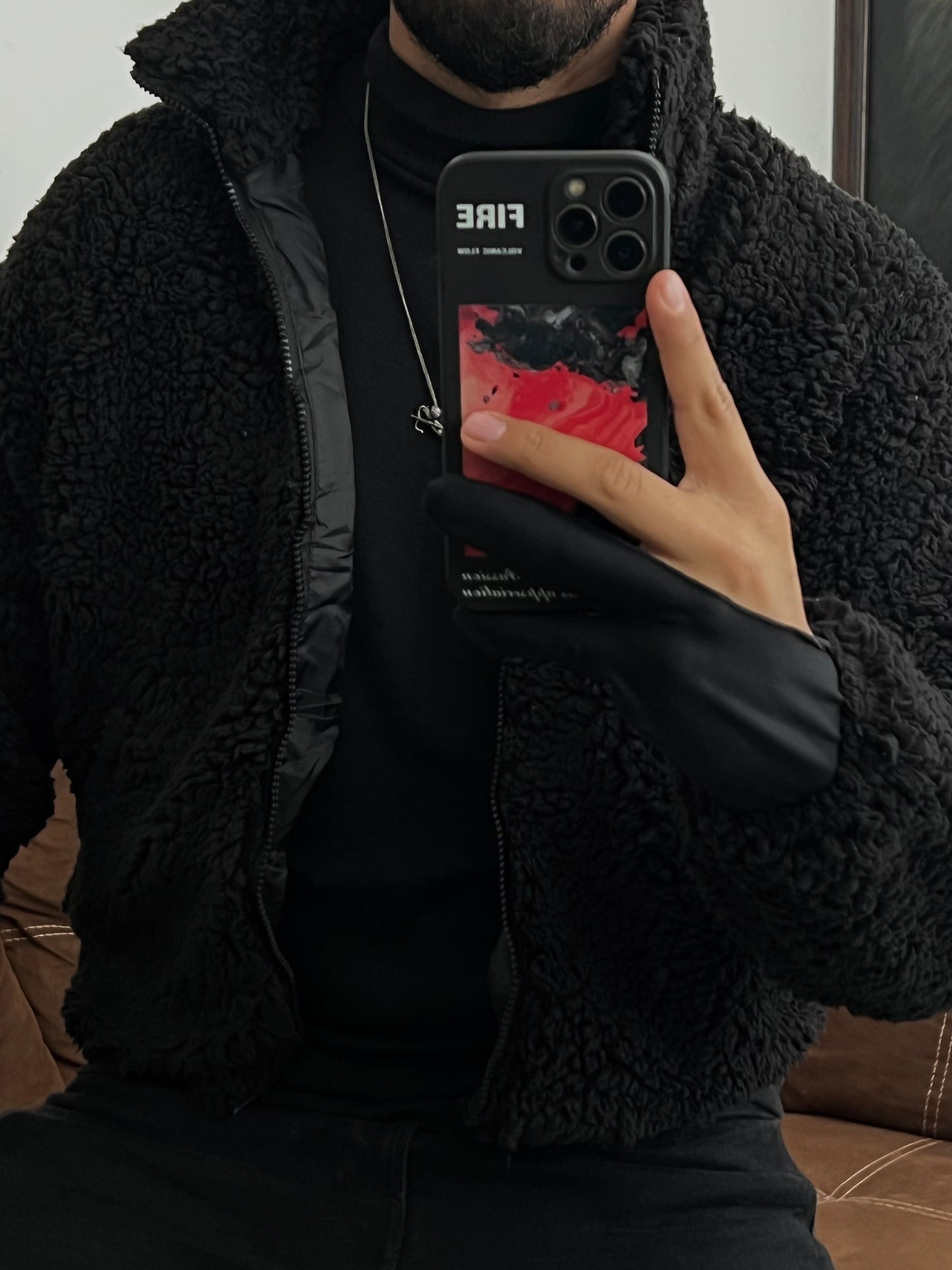 Sherpa jacket talla S