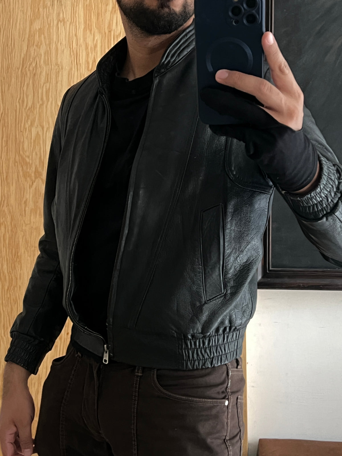 Leather Jacket (S)