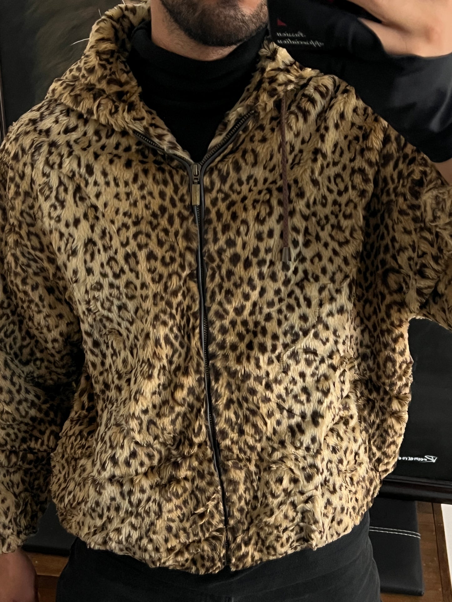 Chamarra Animal Print 🐆 talla M