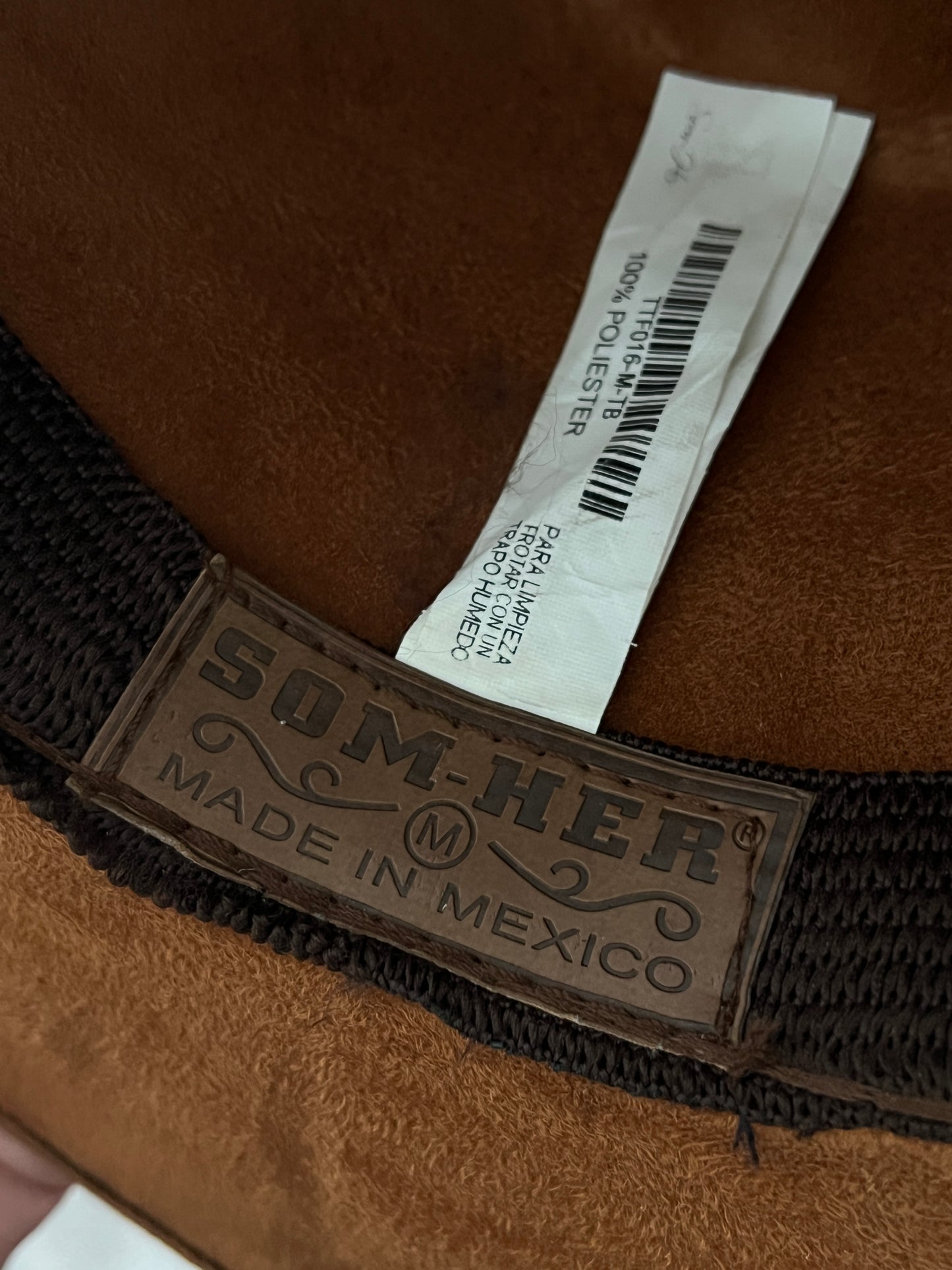 LEATHER HAT (M)