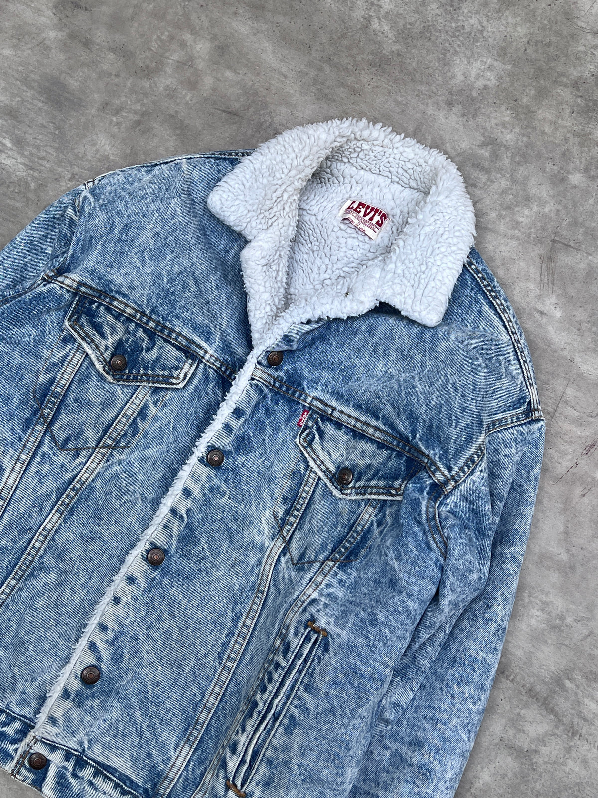 Trucker Sherpa Jacket Levi’s Blue (S)