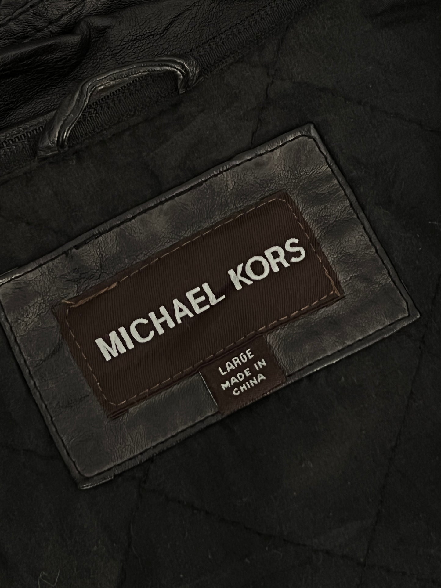 Michael Kors Jacket Leather (L)