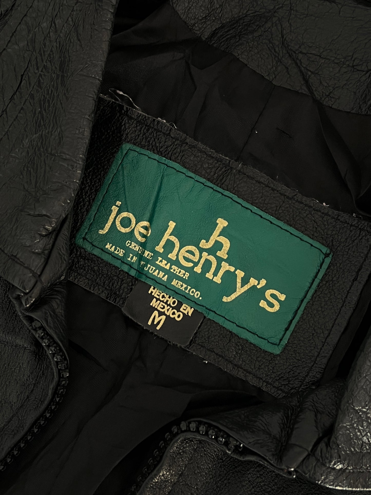 Bomber jacket 100% piel (M)