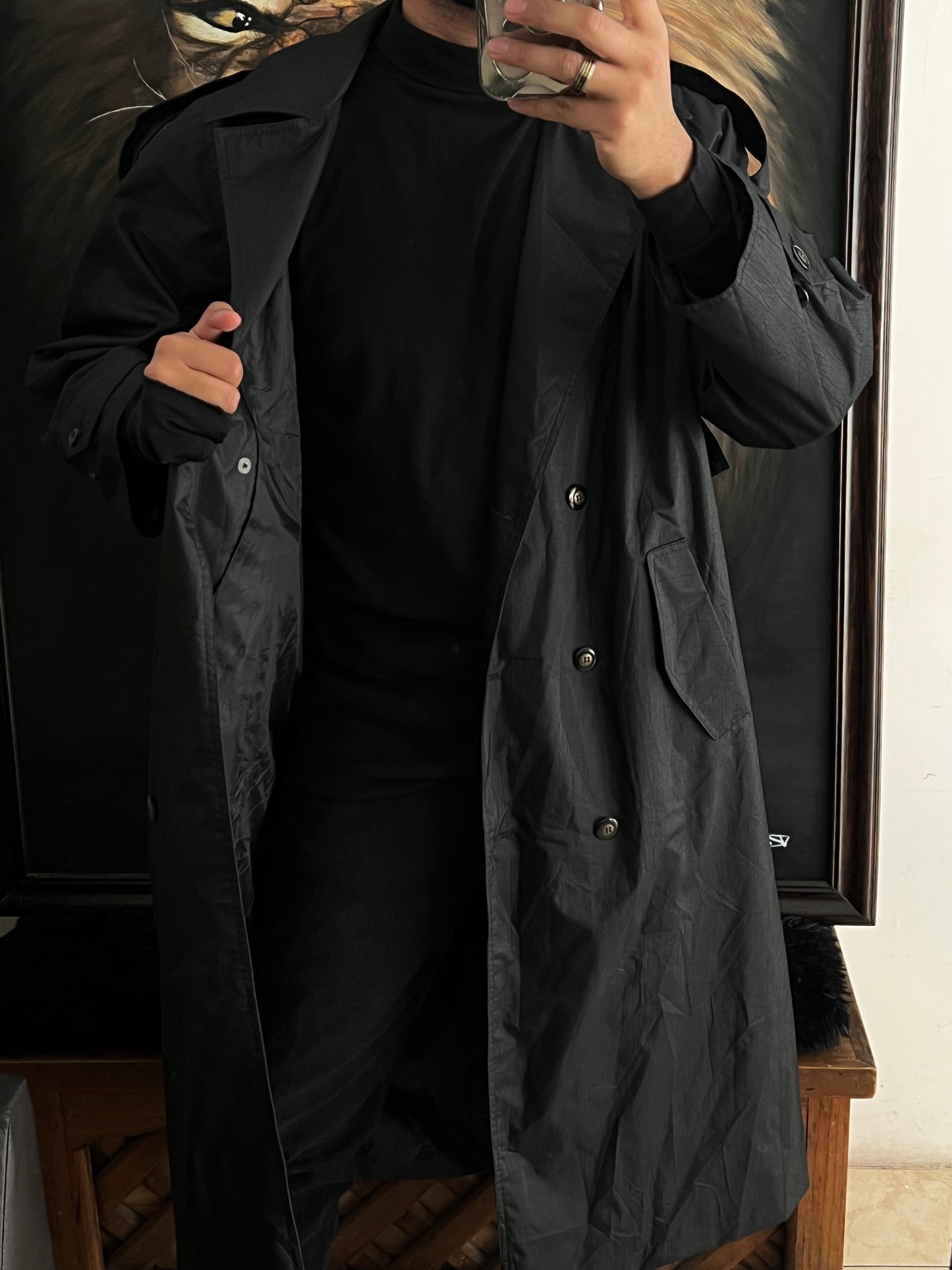Ultra gabardina black (M)