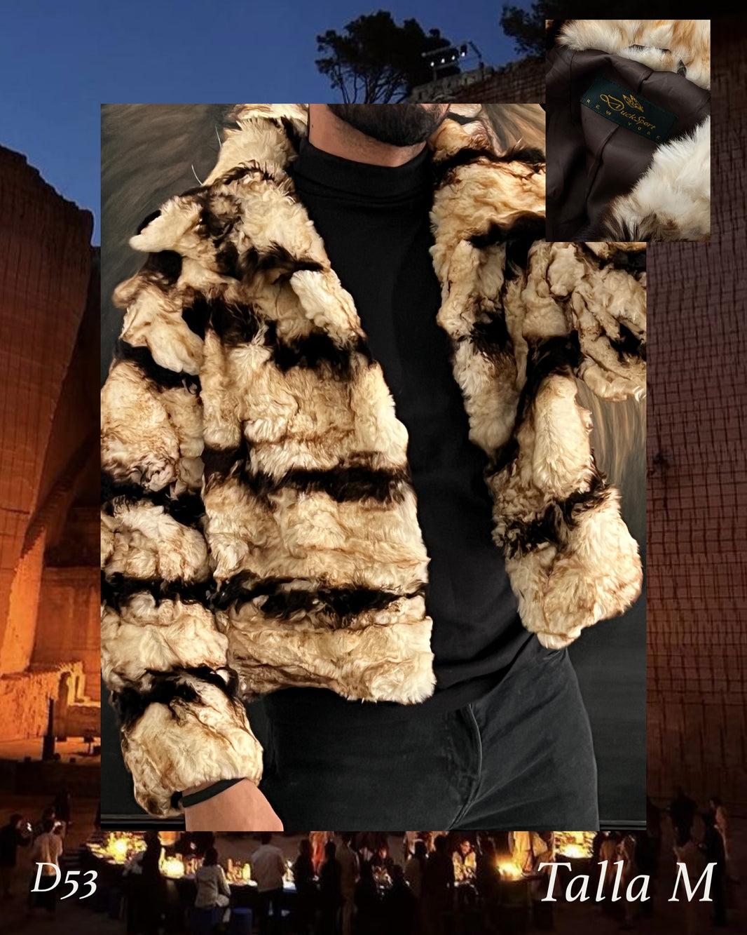Joya de faux fur (M)