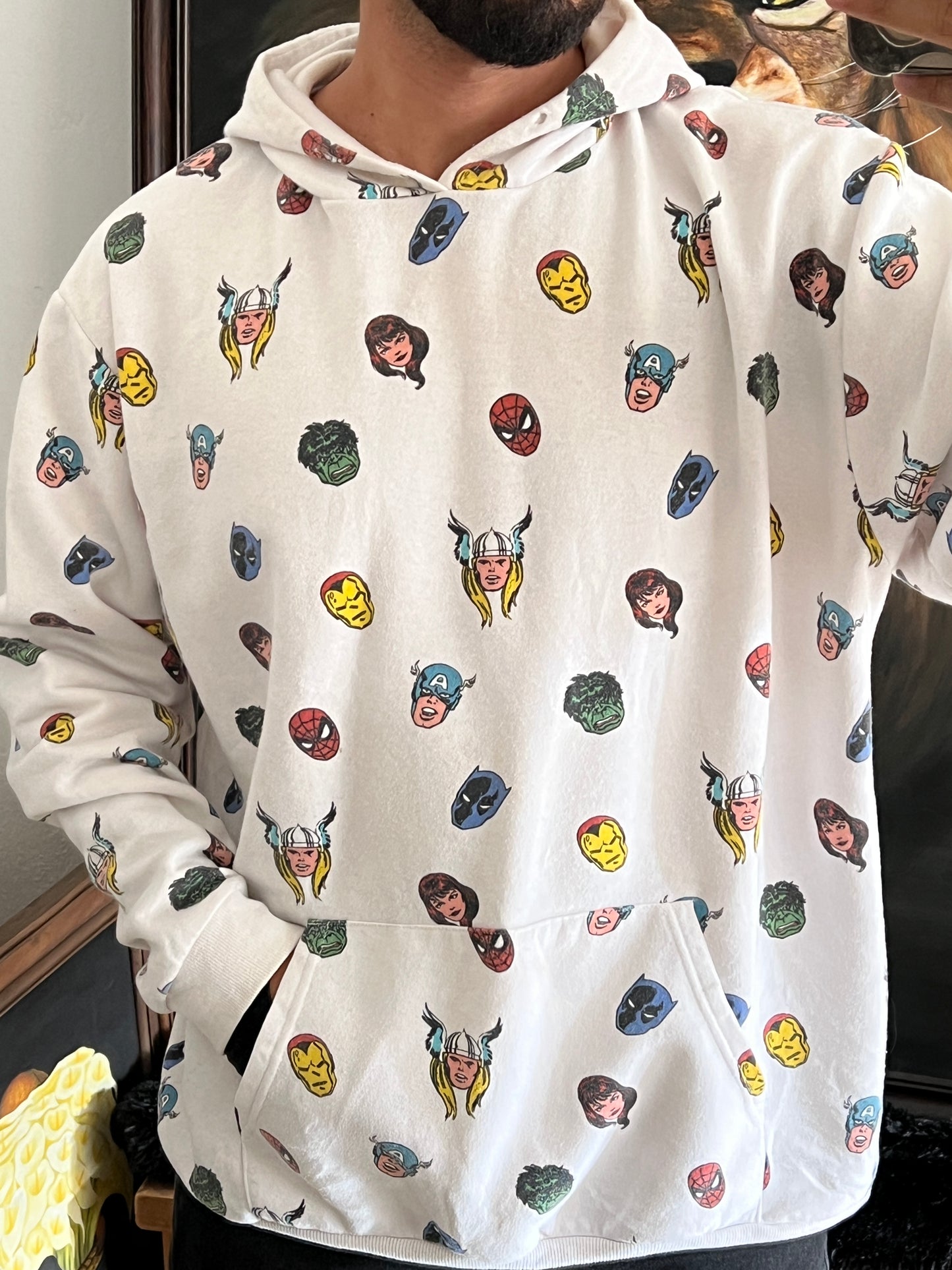 Hoodie Marvel retro (XL)