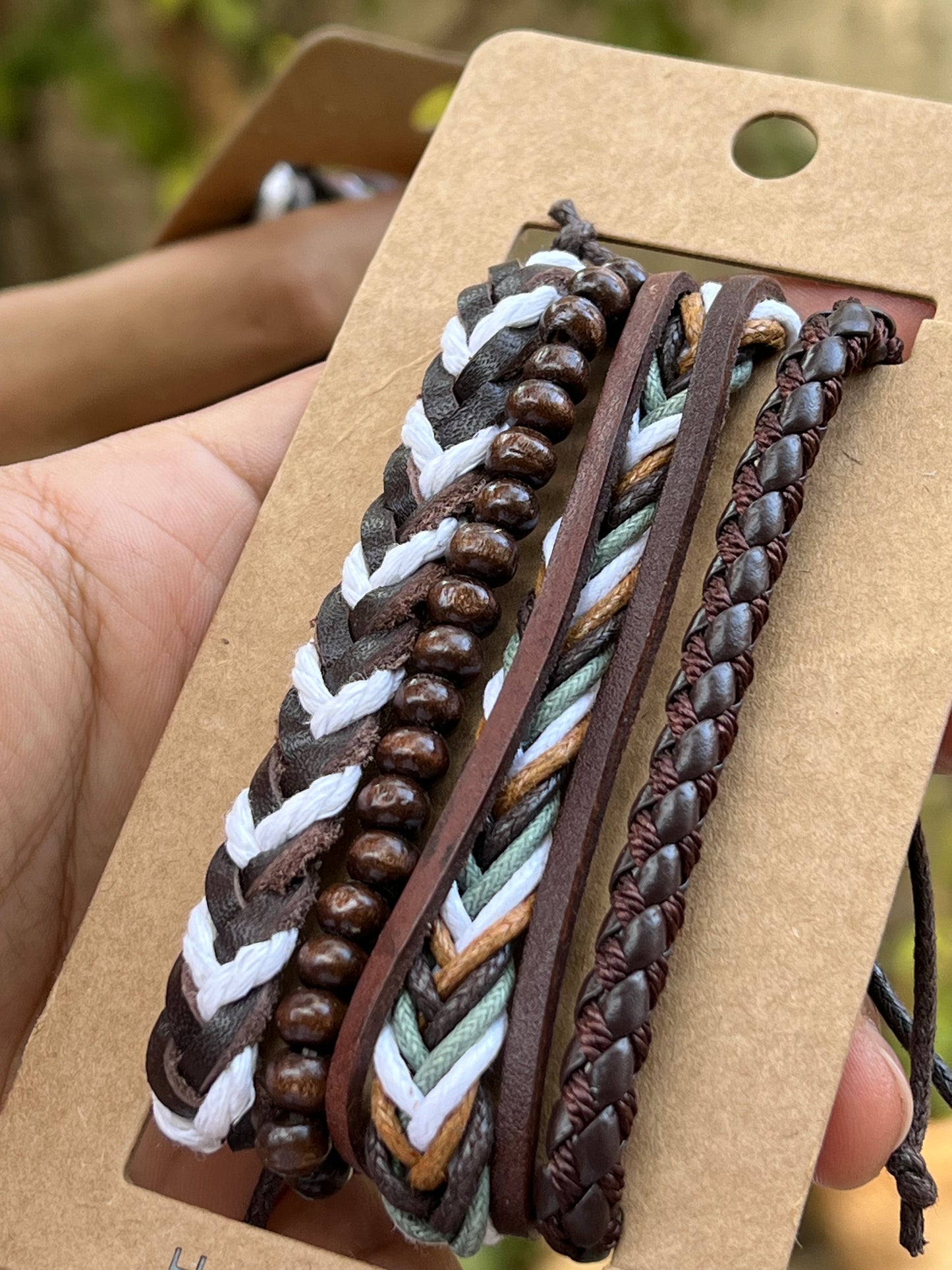 Set of 4 bracelets! hand made