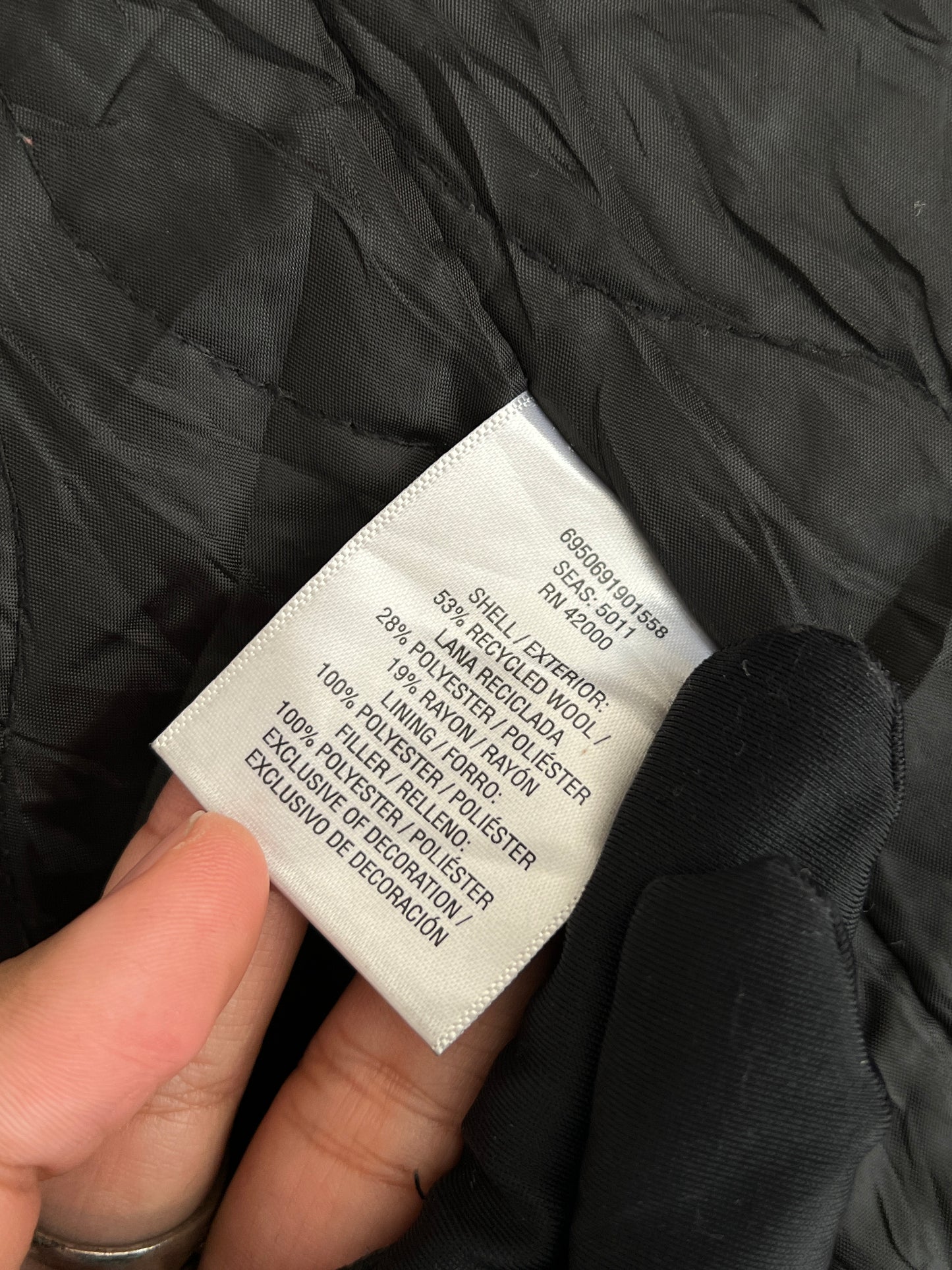 Abrigo de Lana (XL)