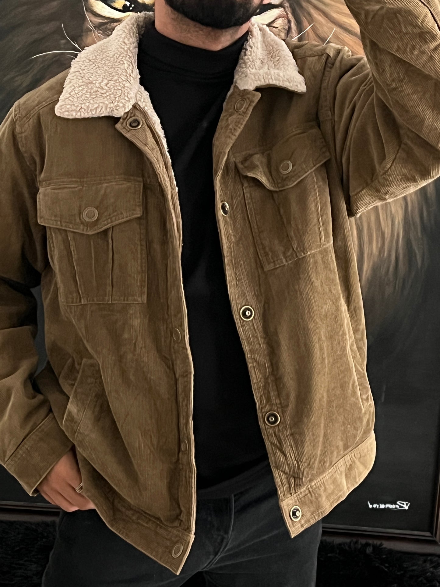 Work jacket sherpa (XL)
