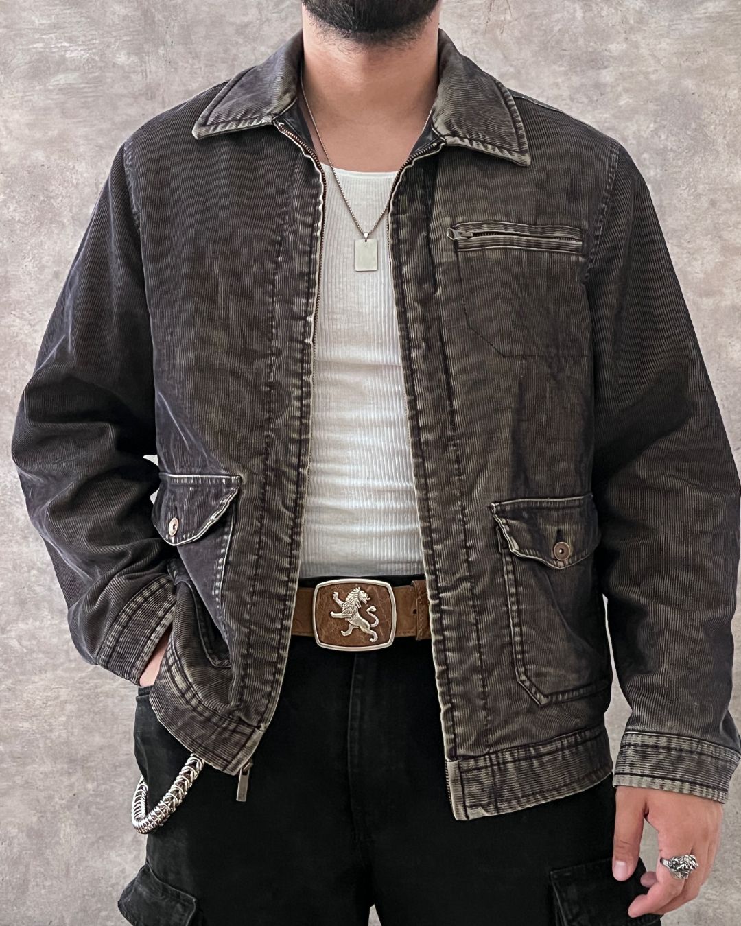 BOMBER WORK JACKET (M)