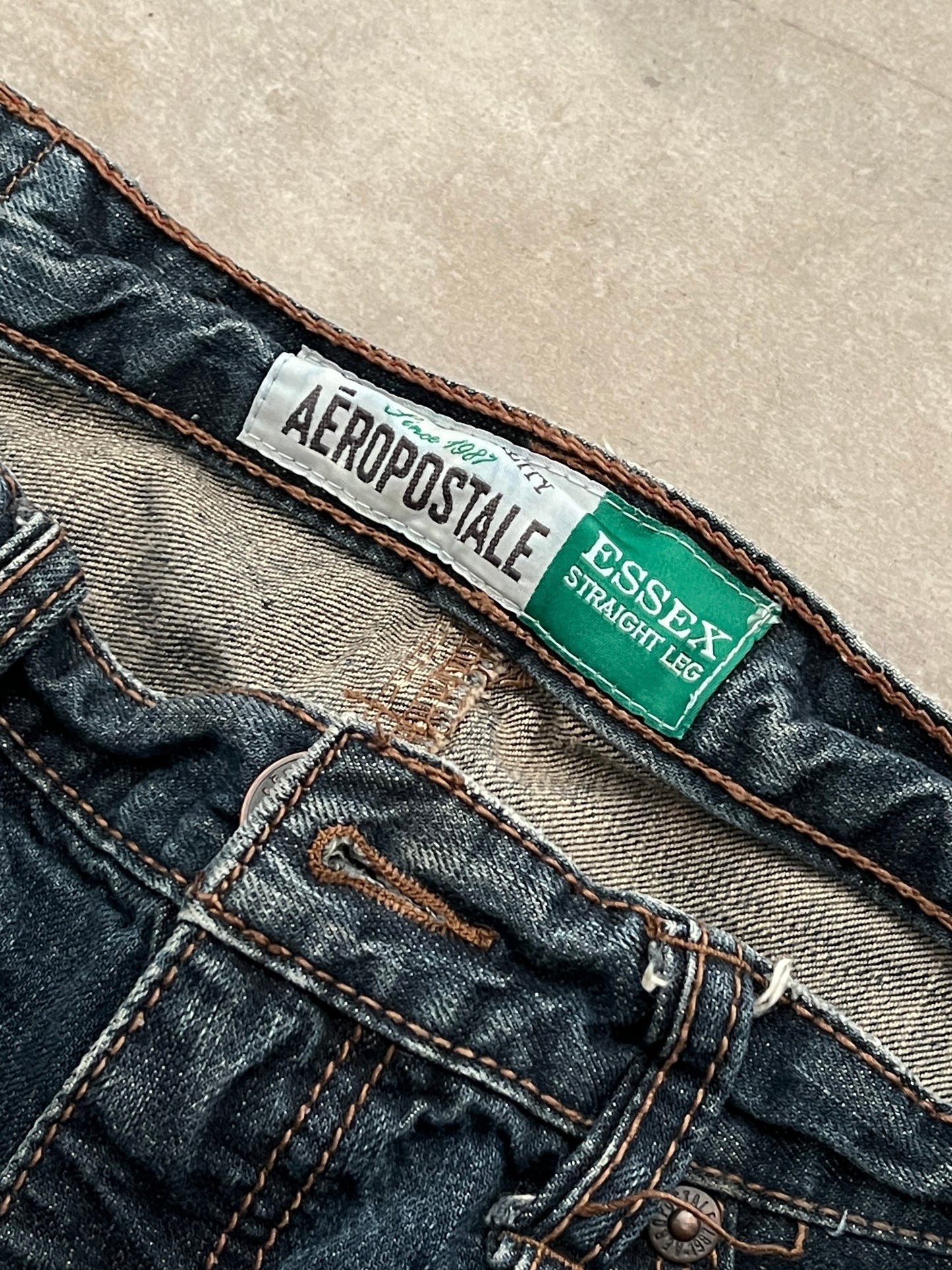 Denim wash jeans Aeropostal (32)