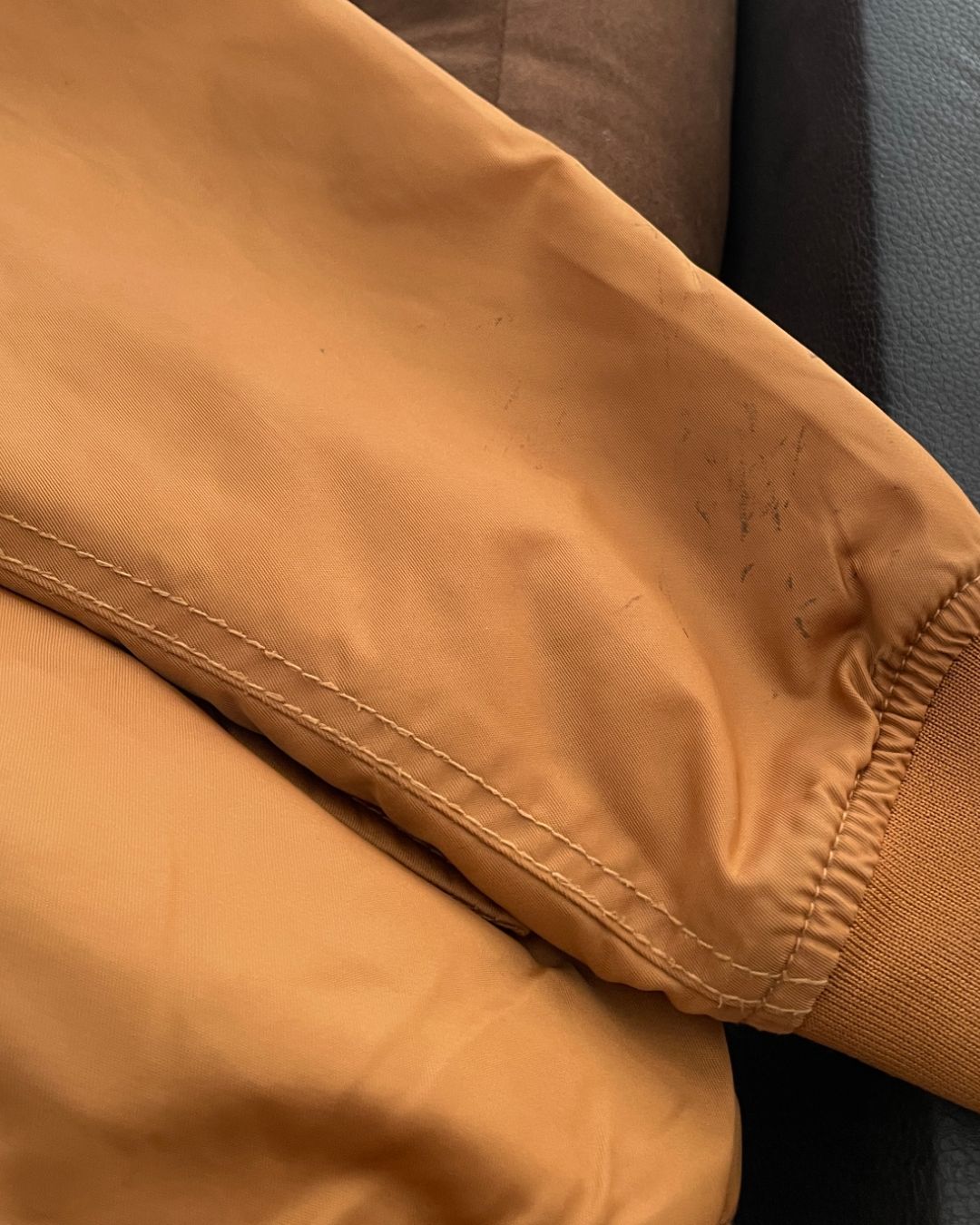 BOMBER ORANGE JACKET (S)