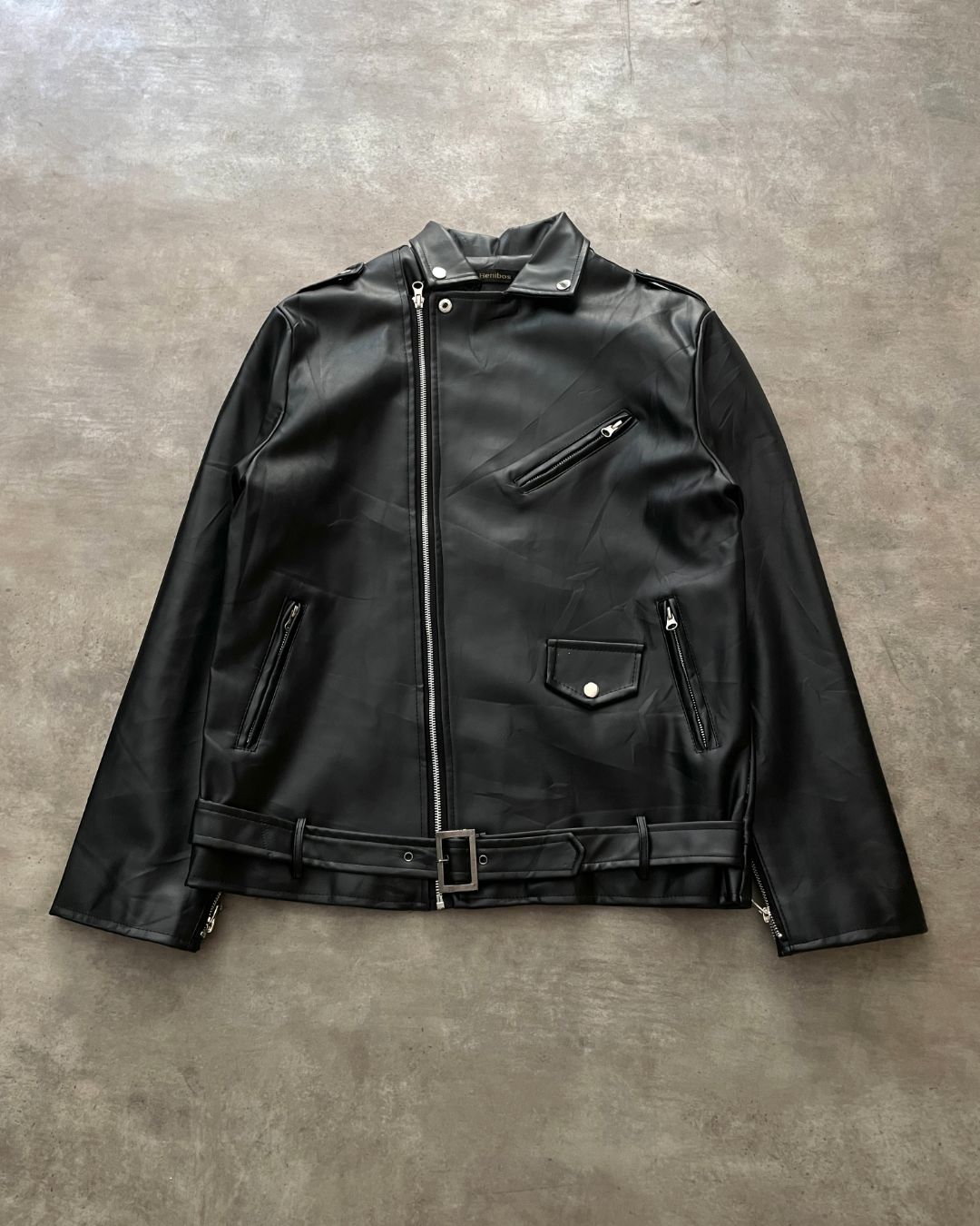 FAUX LEATHER JACKET (M)