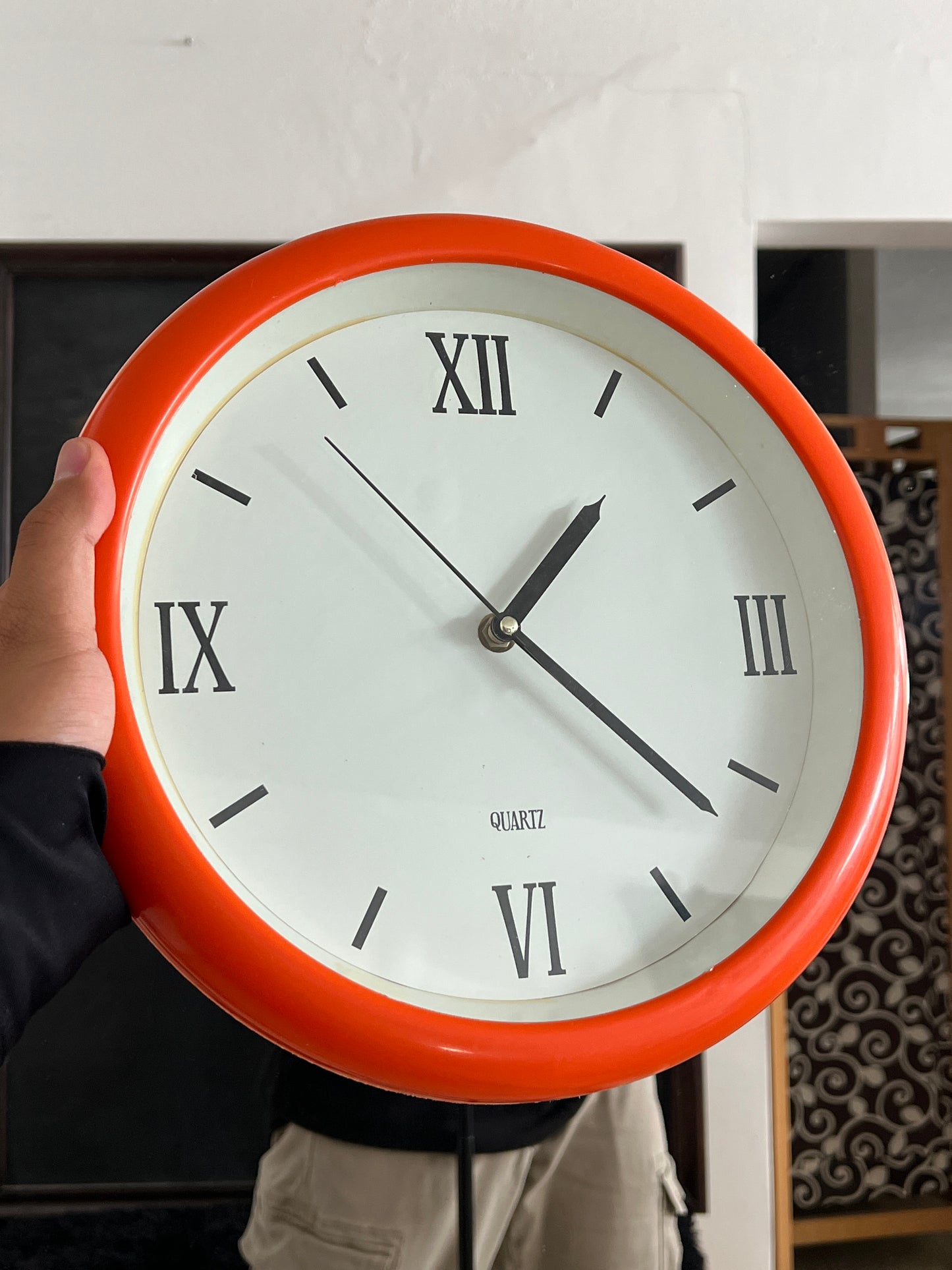 Orange watch