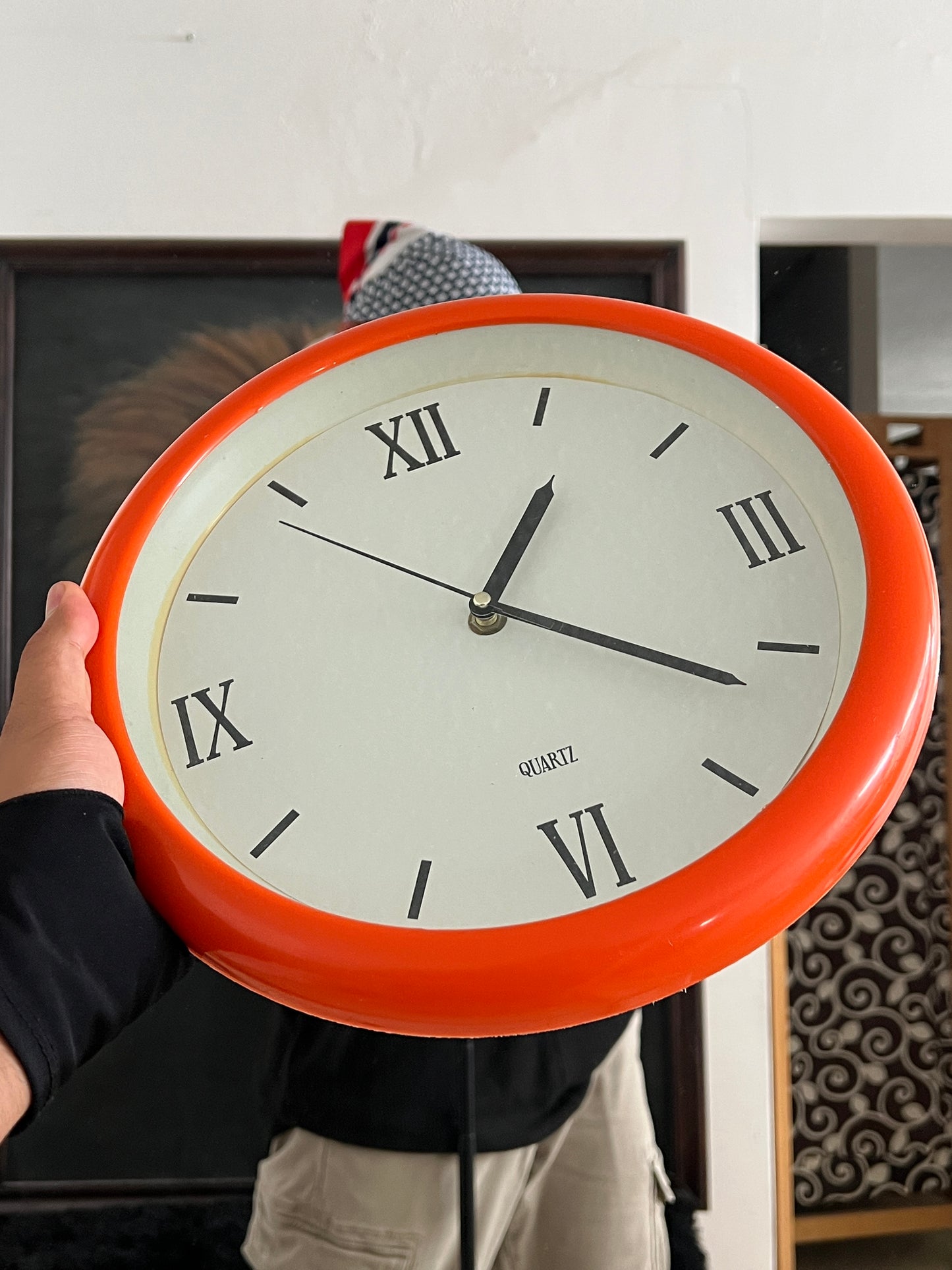 Orange watch