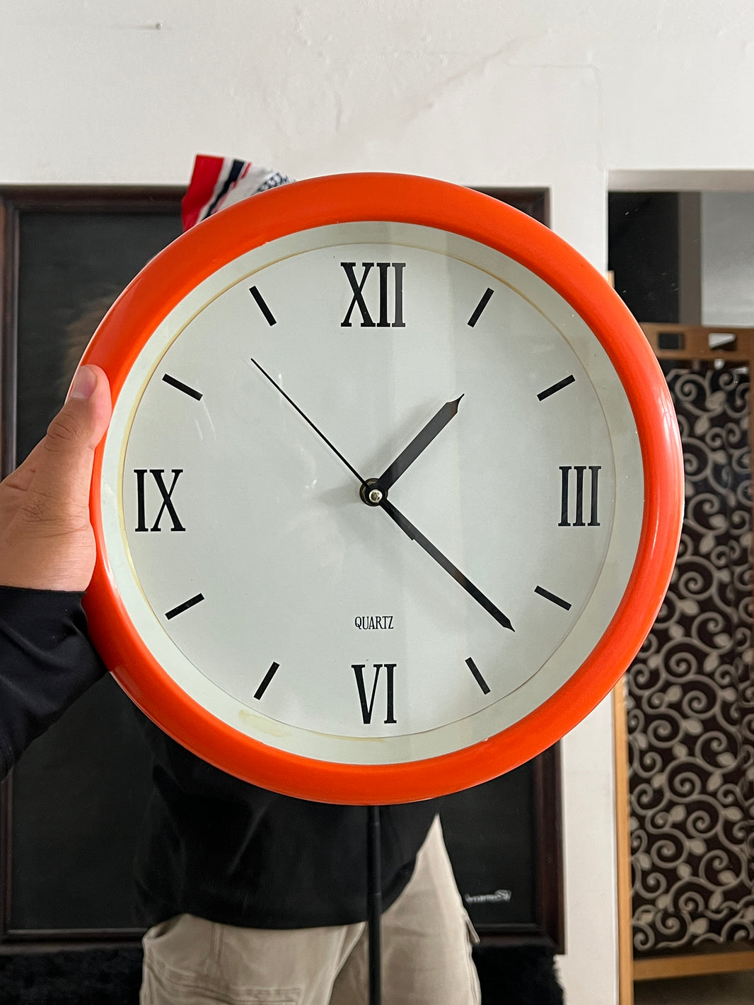 Orange watch