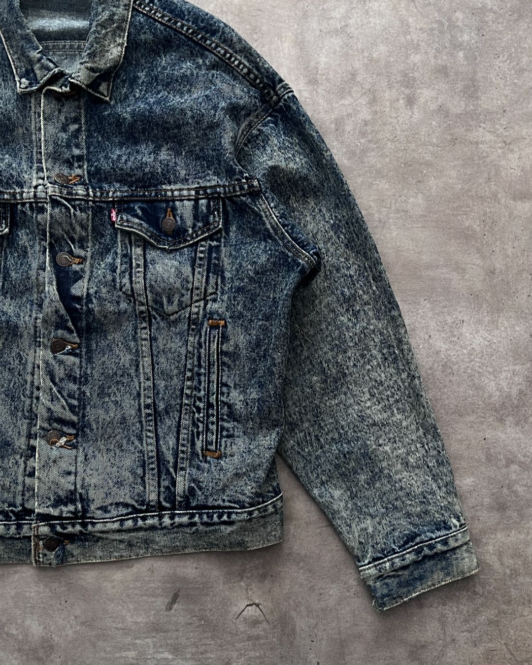 WASHED DENIM JACKET LEVI'S (L)