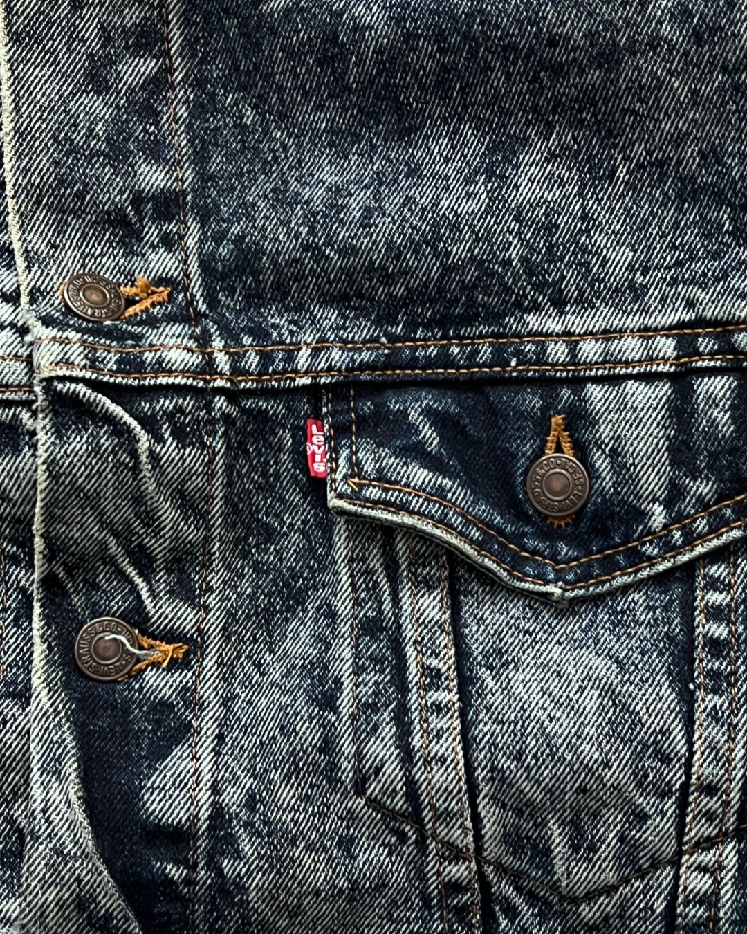WASHED DENIM JACKET LEVI'S (L)