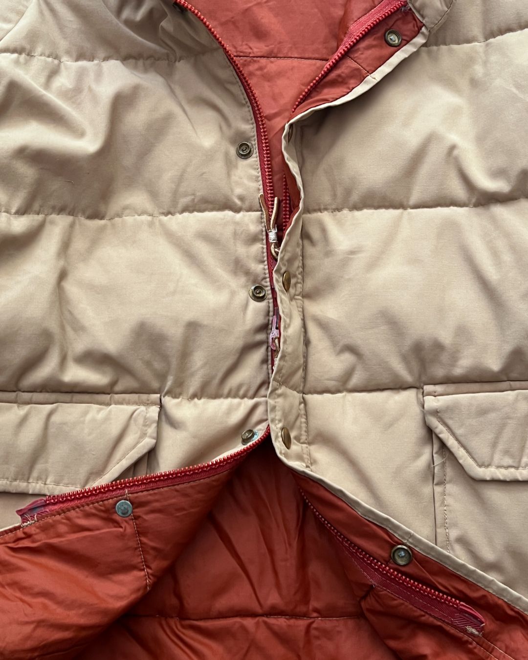 VINTAGE PUFFER JACKET (XL)