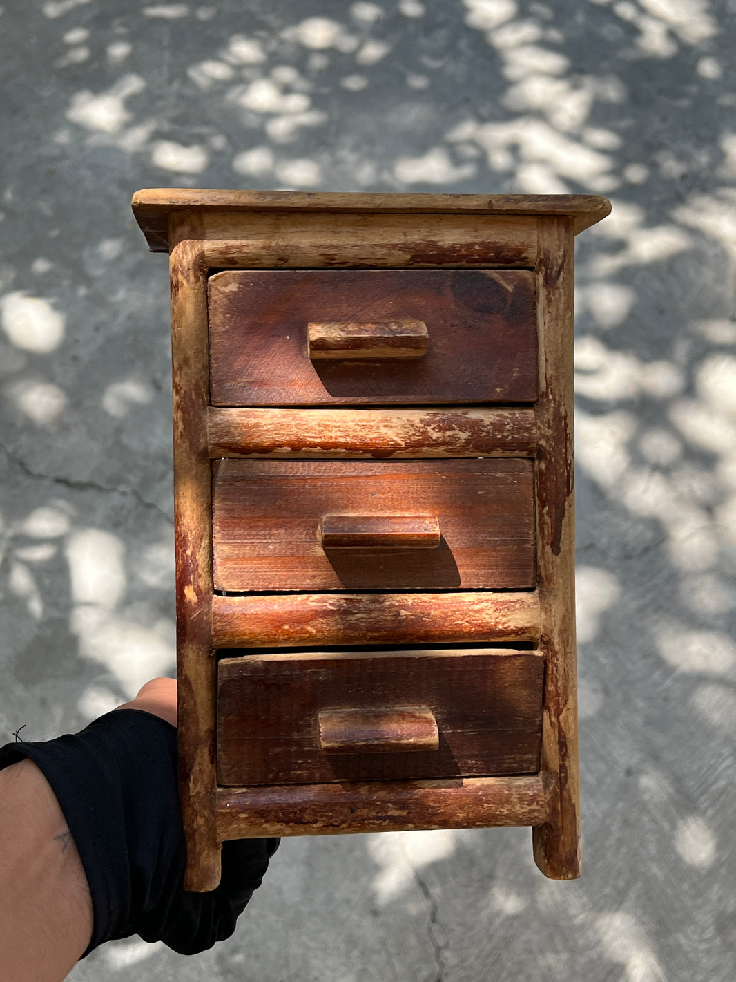 Cajonera de madera
