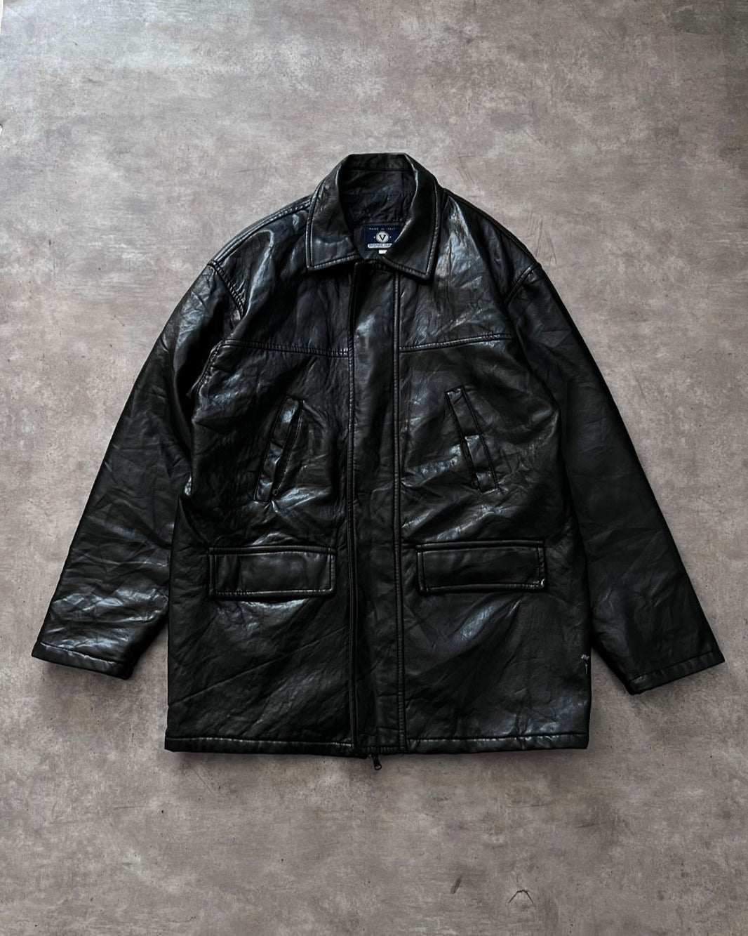 ITALIAN LEATHER JACKT (L)