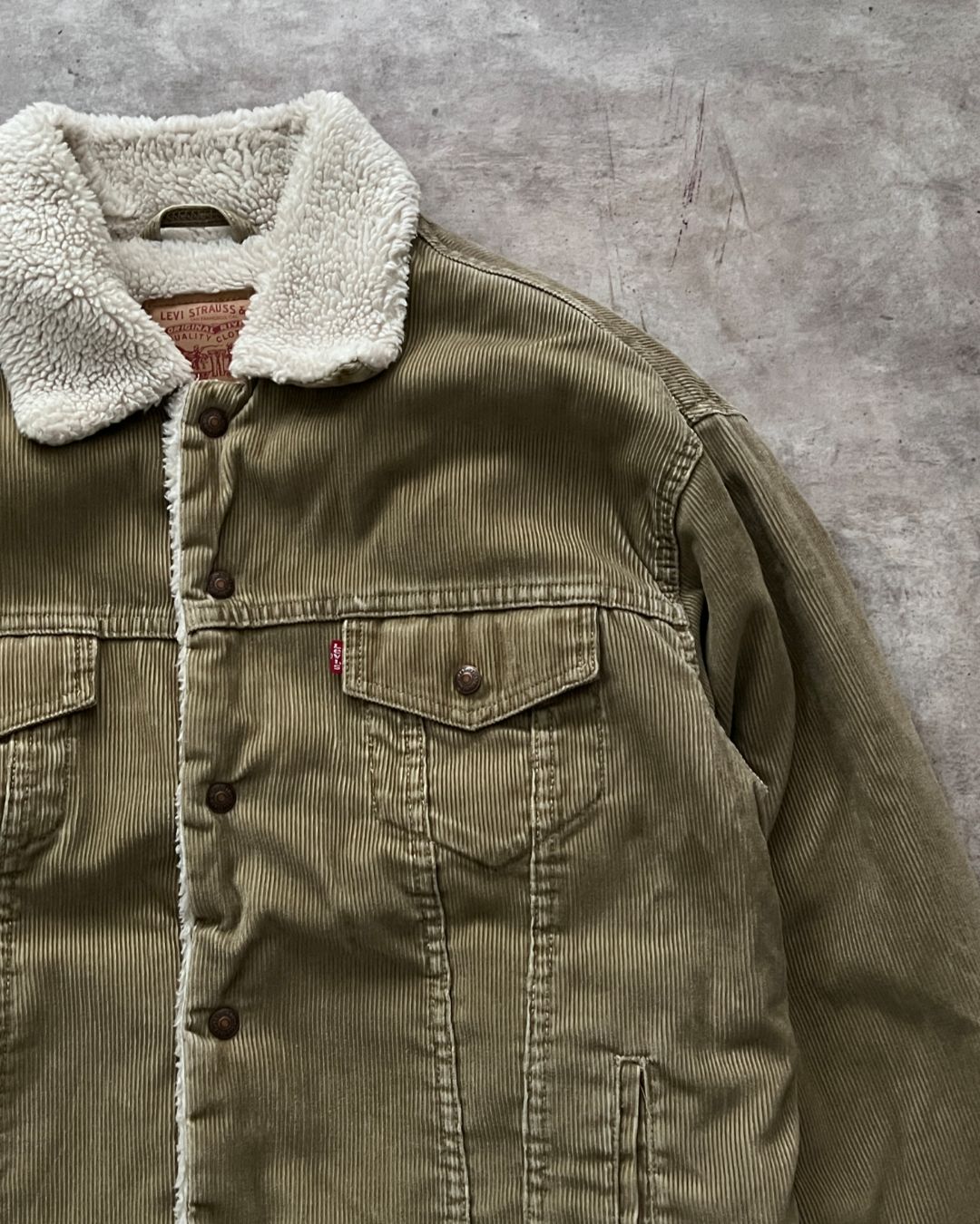 SHERPA TRUCKER JACKET LEVIS (L)