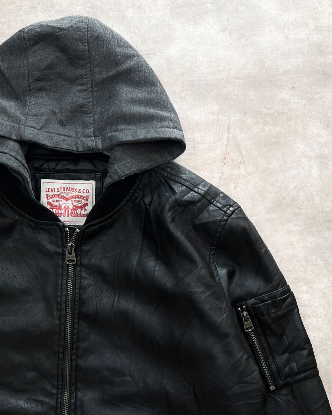 LEATHER JACKET LEVI'S (XL)