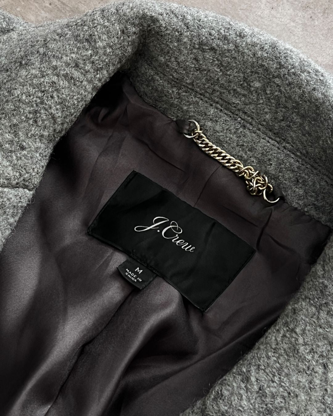 WOOL COAT (S/M)