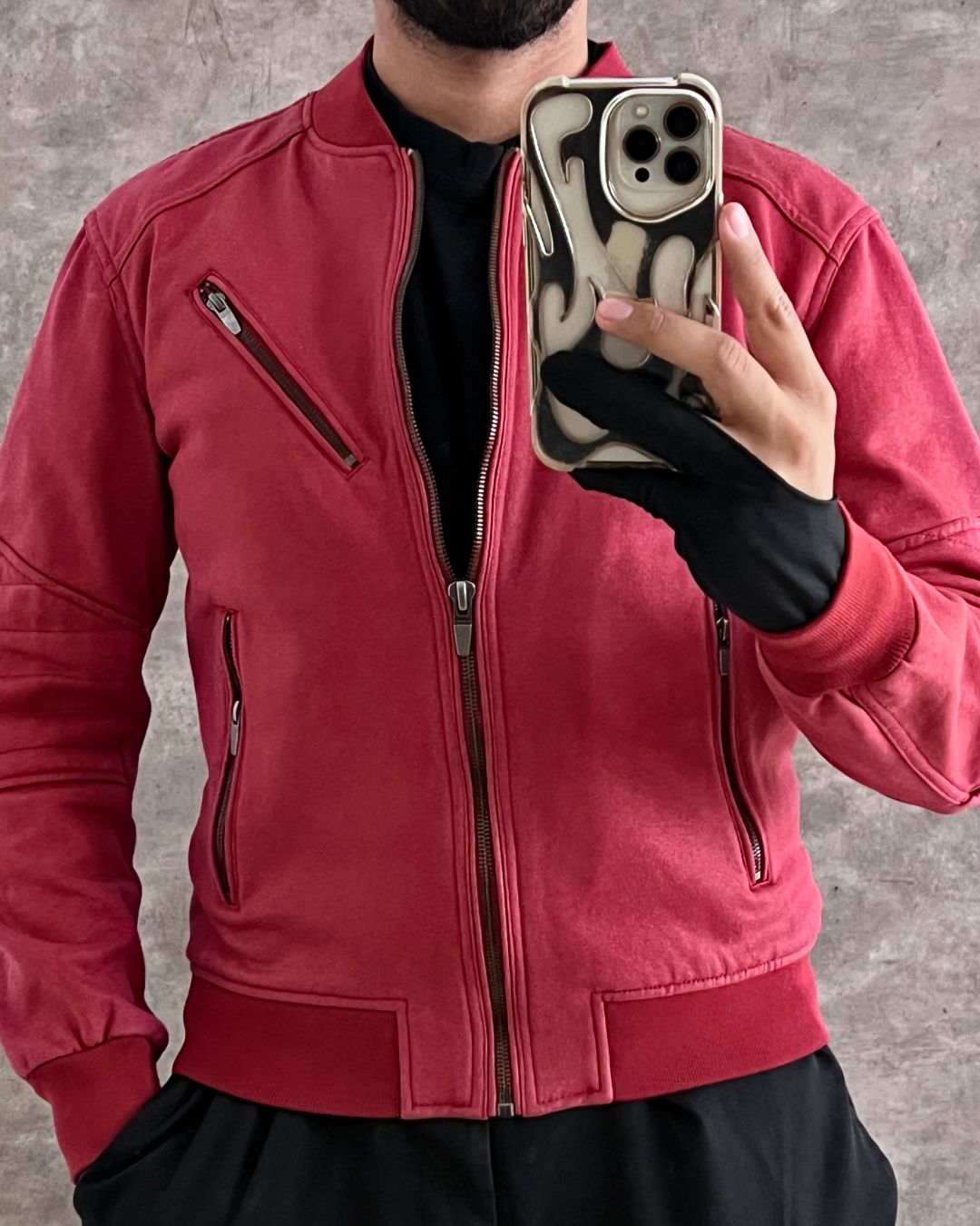RED ZARA JACKT (M)