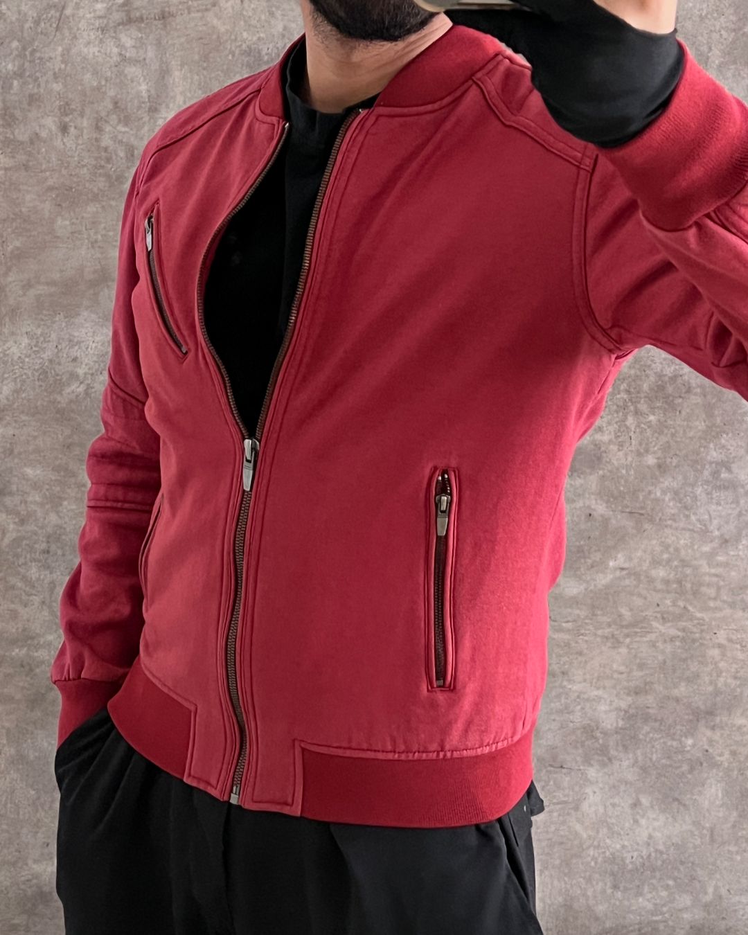 RED ZARA JACKT (M)