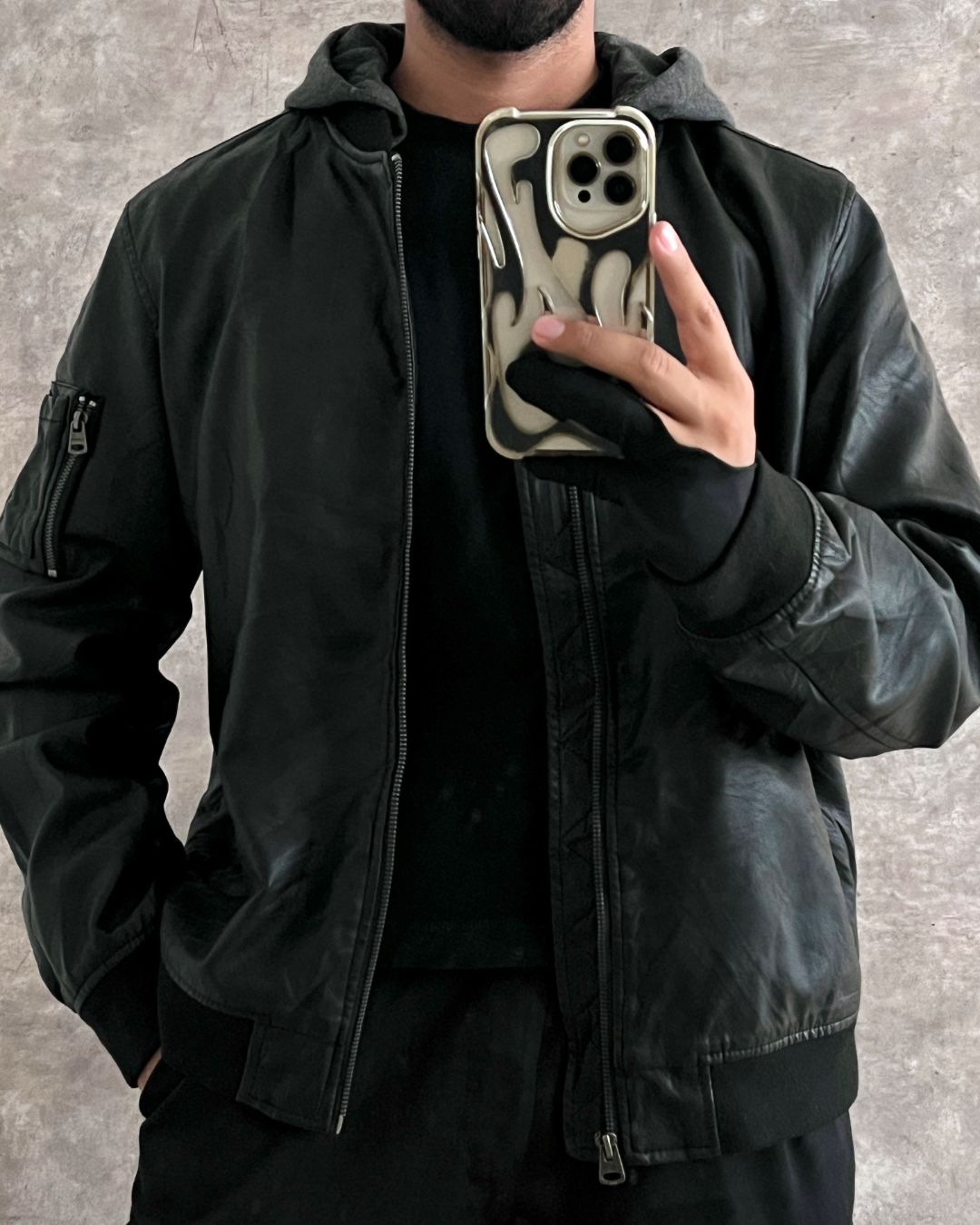 LEATHER JACKET LEVI'S (XL)