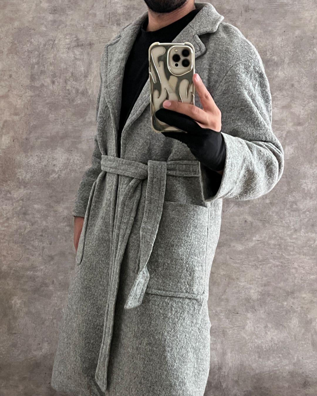 WOOL COAT (S/M)