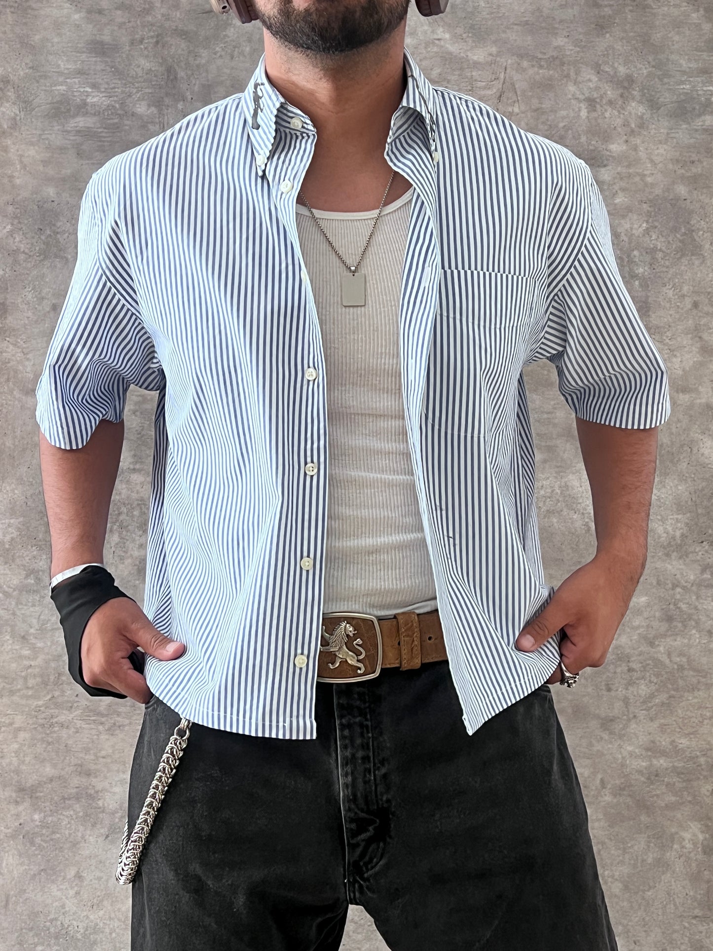 ASTRAL HORSE CROPPED SHIRT #01 - 77 ORIGINALS (M)