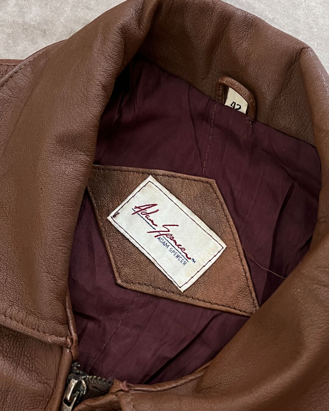 LEATHER JACKT (M)