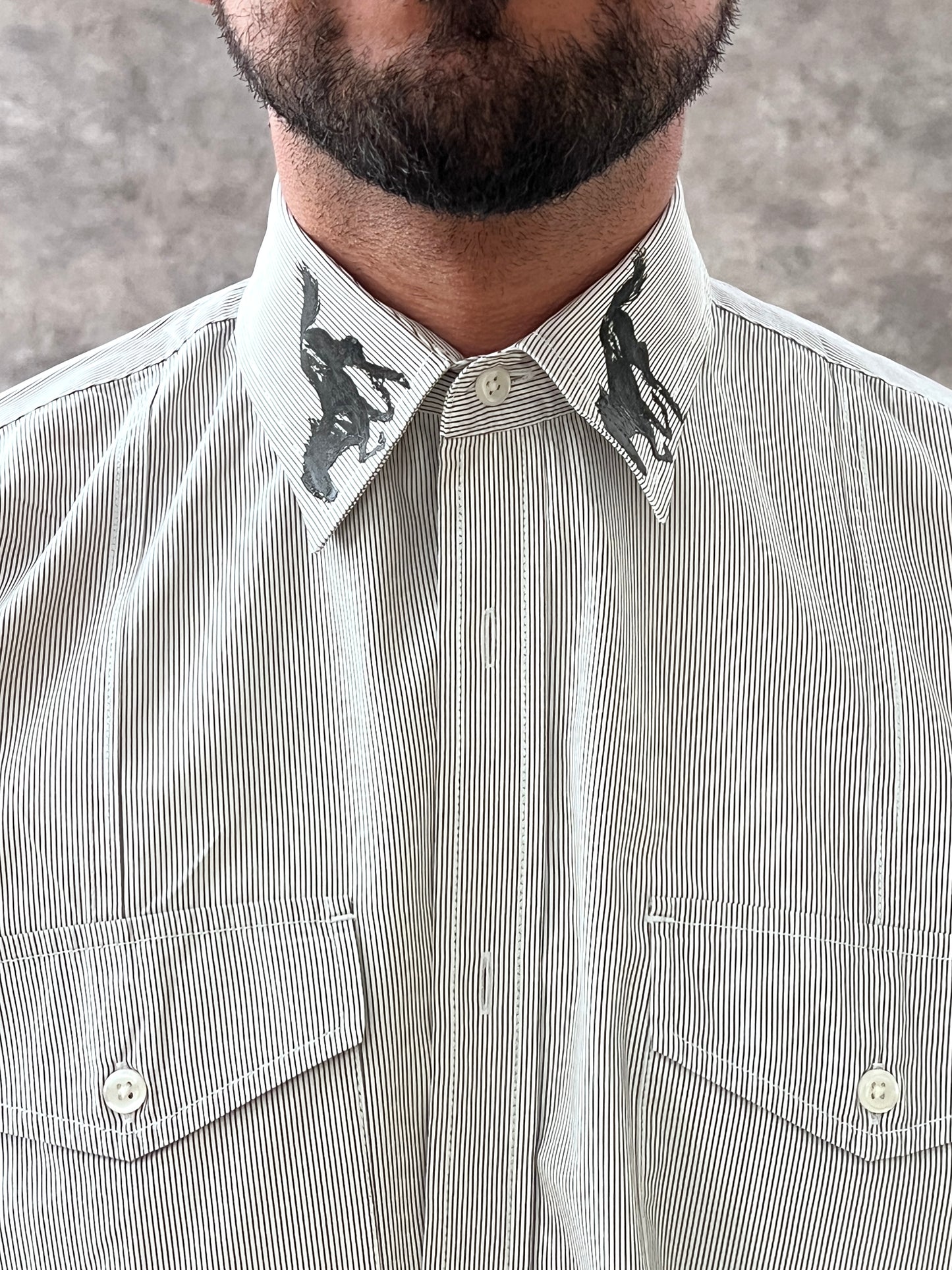 ASTRAL HORSE CROPPED SHIRT #05 - 77 ORIGINALS (L)