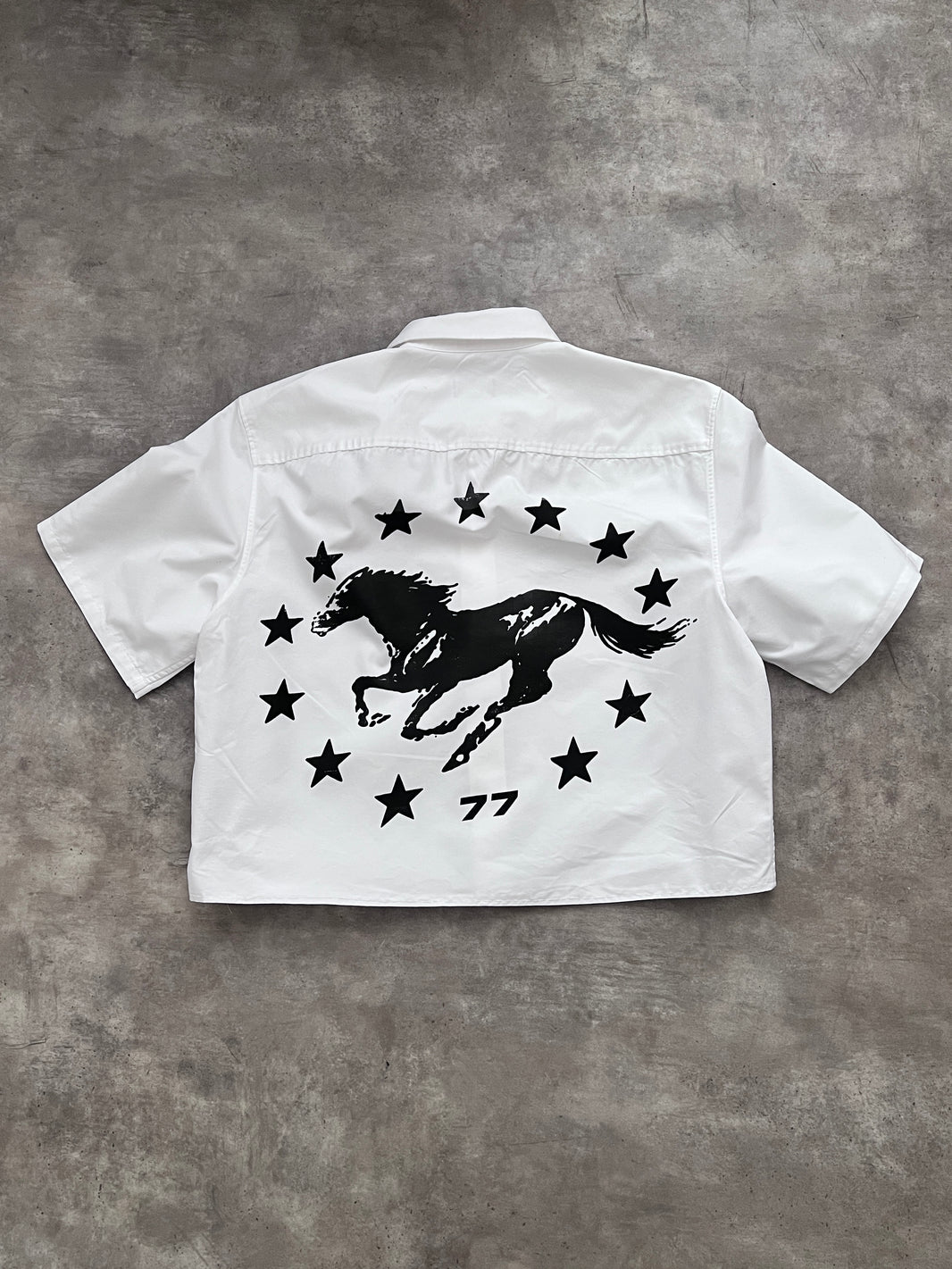 ASTRAL HORSE CROPPED SHIRT #02 - 77 ORIGINALS (S)