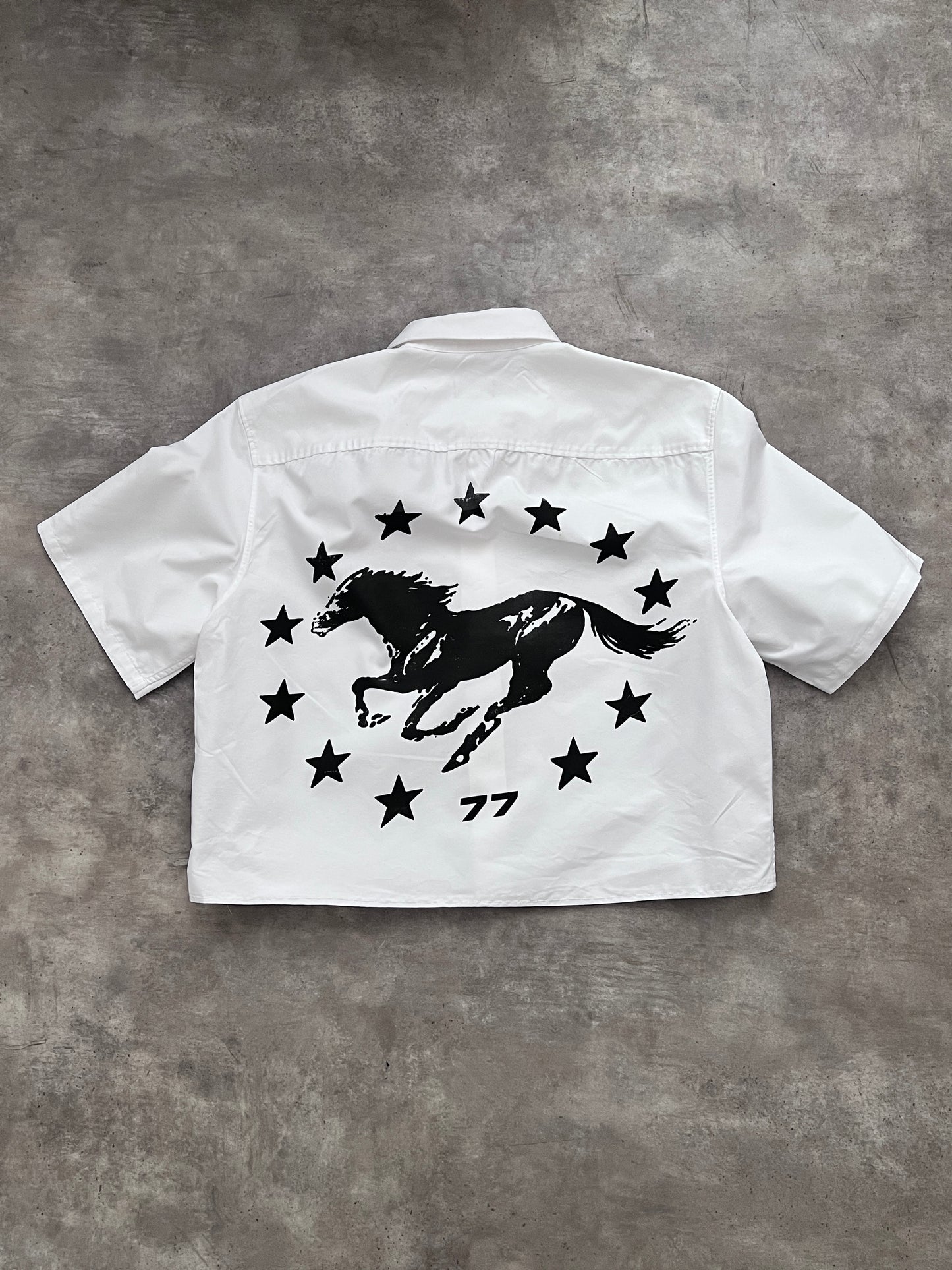 ASTRAL HORSE CROPPED SHIRT #02 - 77 ORIGINALS (S)