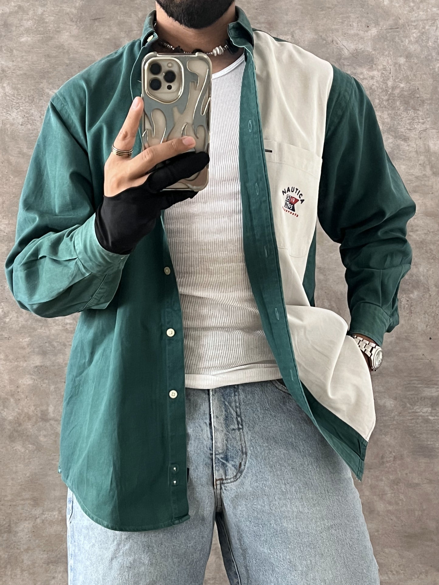Vintage Shirt Nautica Workwear (M)