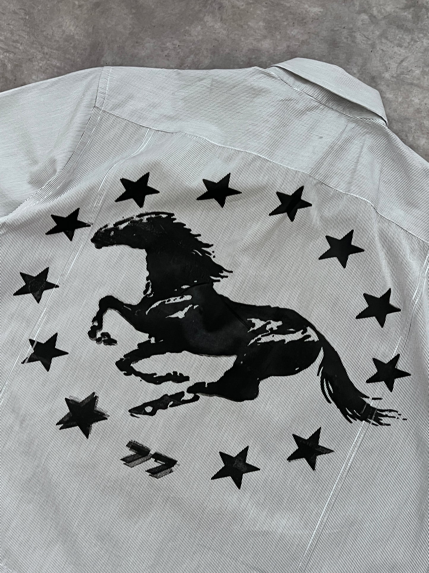 ASTRAL HORSE CROPPED SHIRT #05 - 77 ORIGINALS (L)