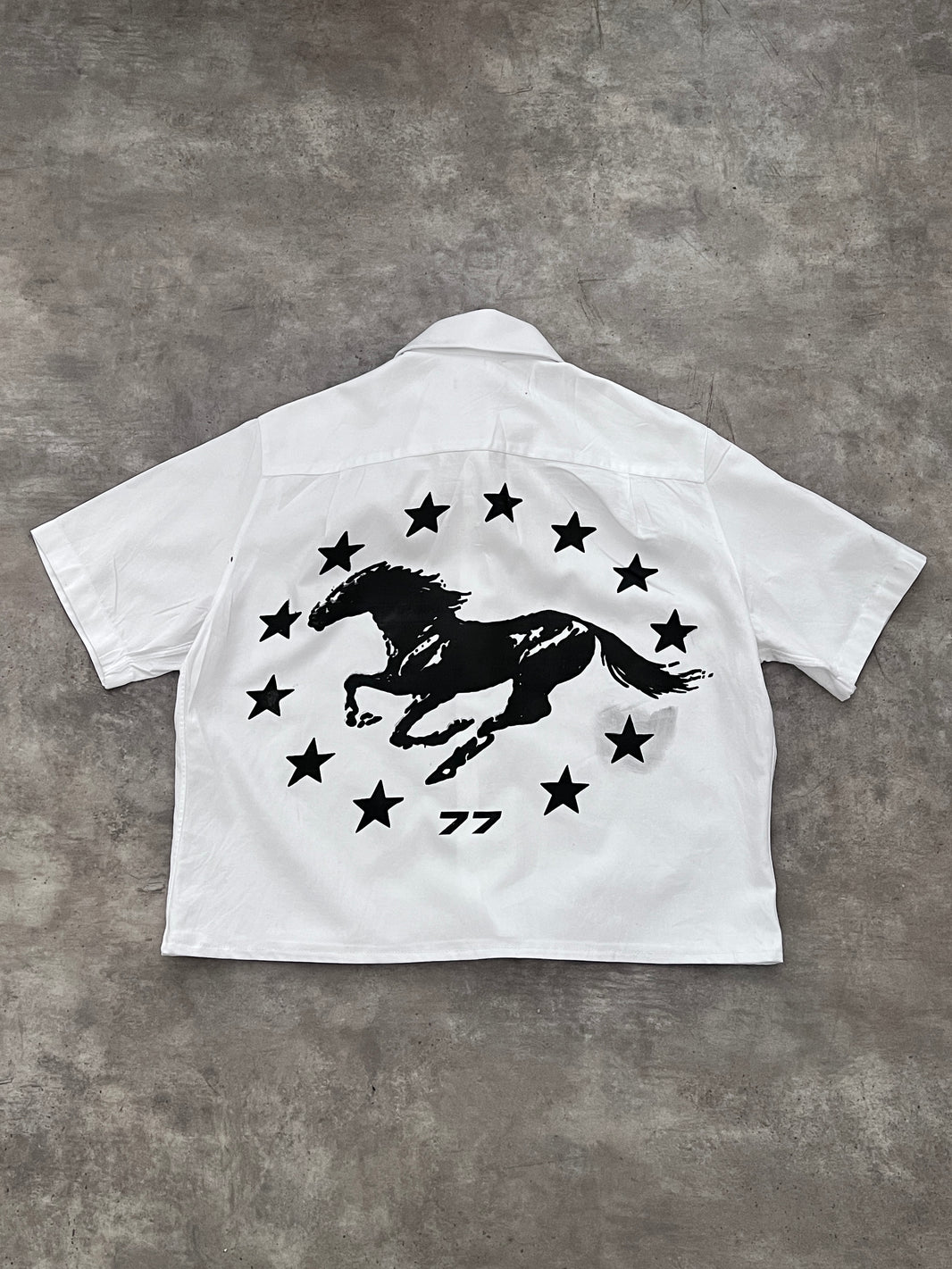ASTRAL HORSE CROPPED SHIRT #06 - 77 ORIGINALS (S)